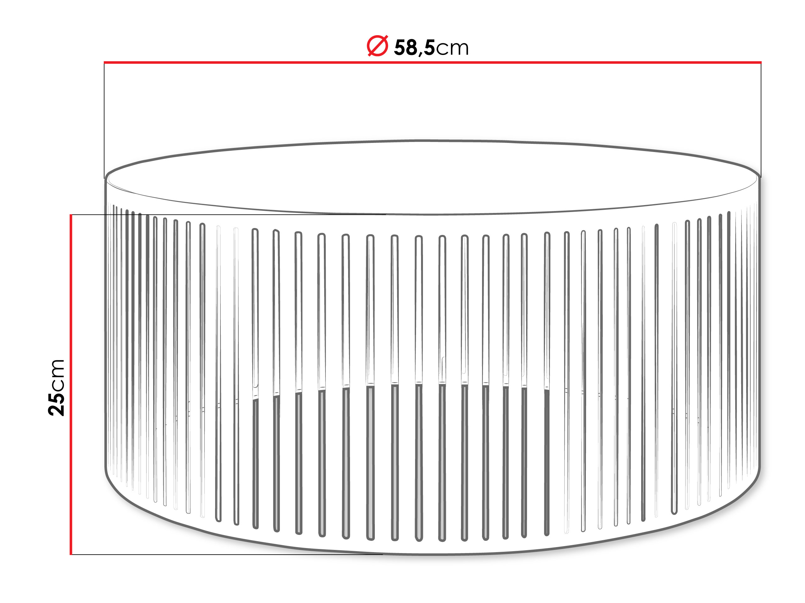 Coffee table Prunis I (Cashmere)