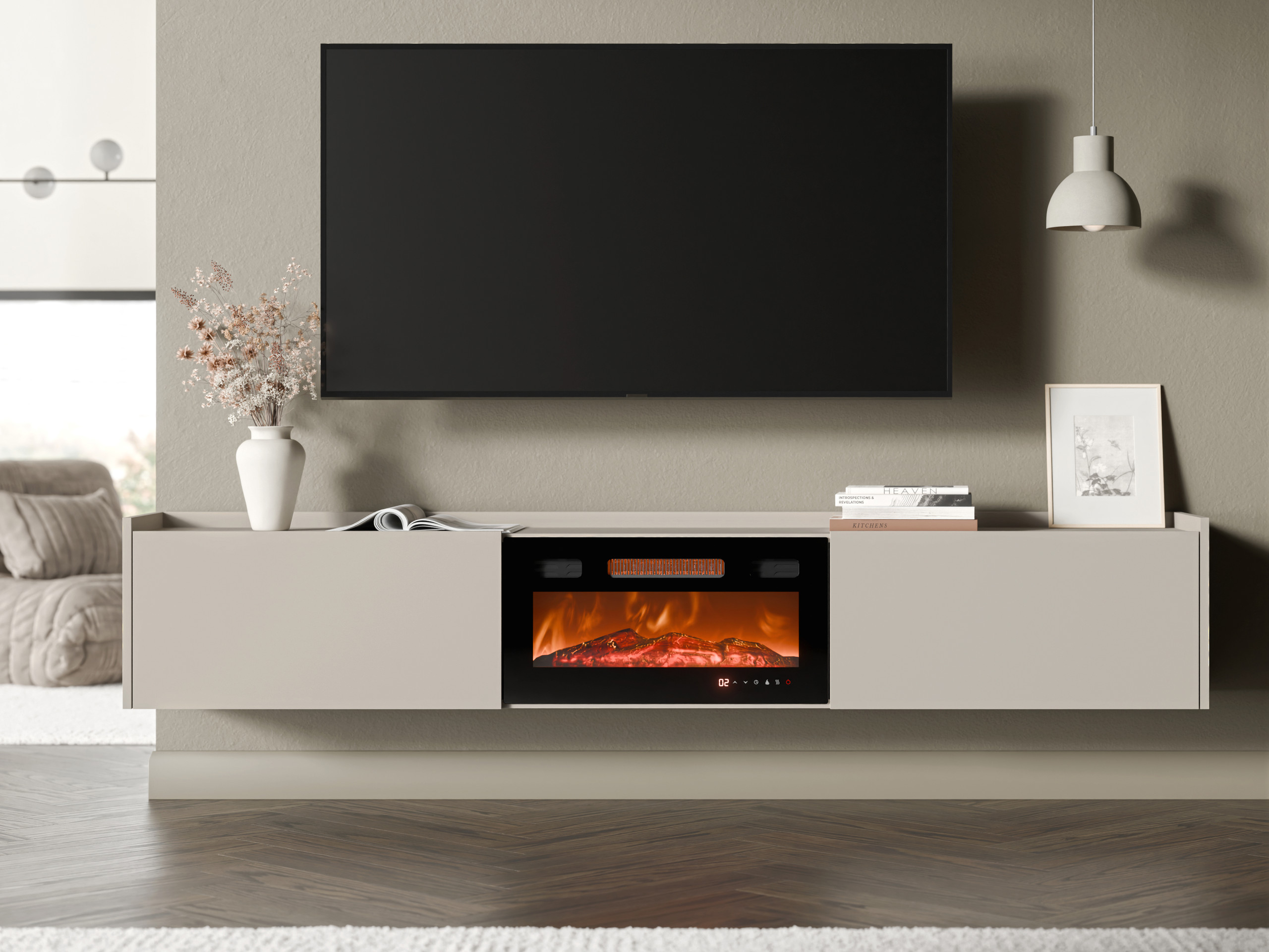 TV stand Charlotte 215 (Cashmere)