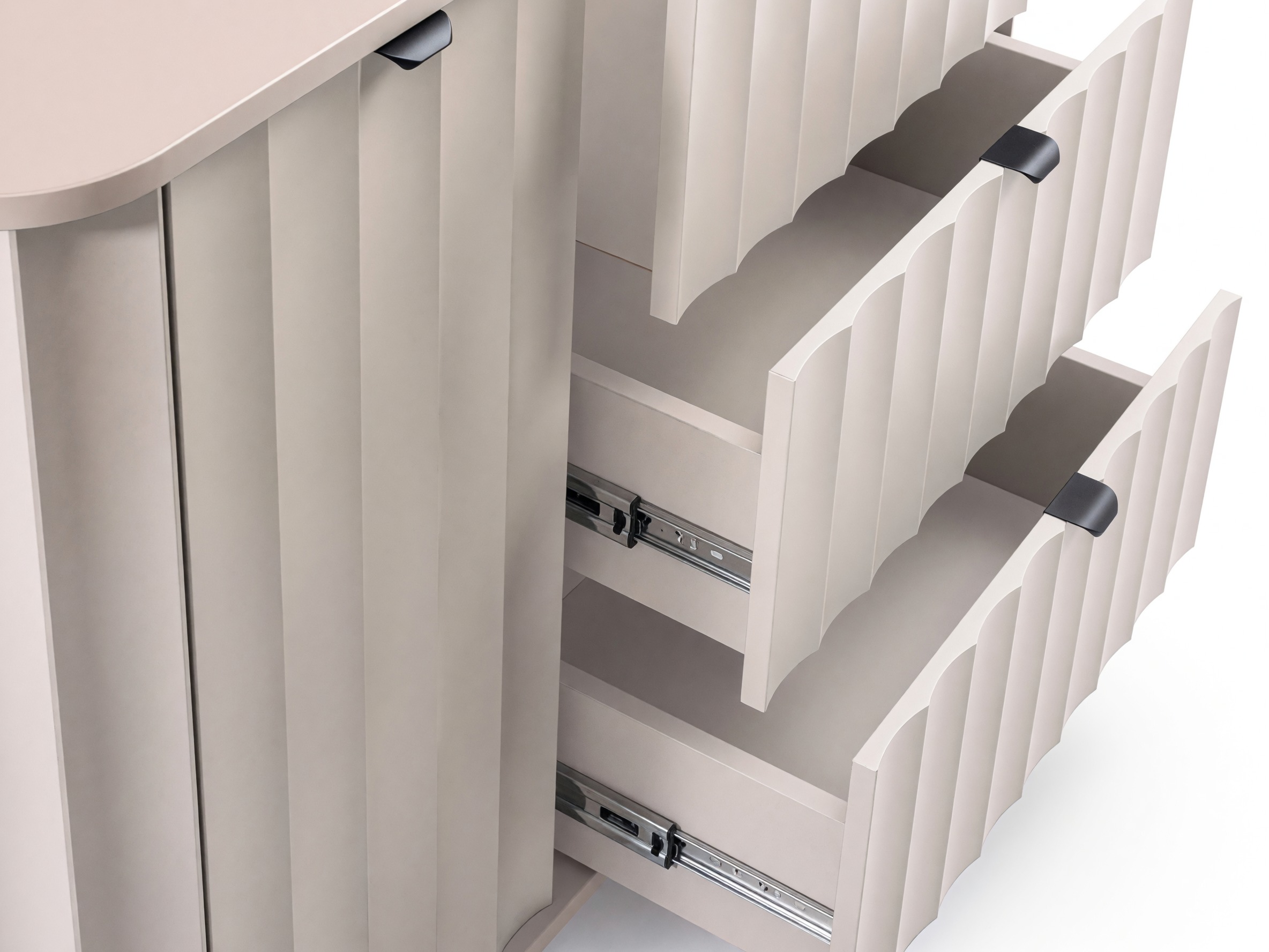 Chest of drawers Larala 100 (Grey beige)