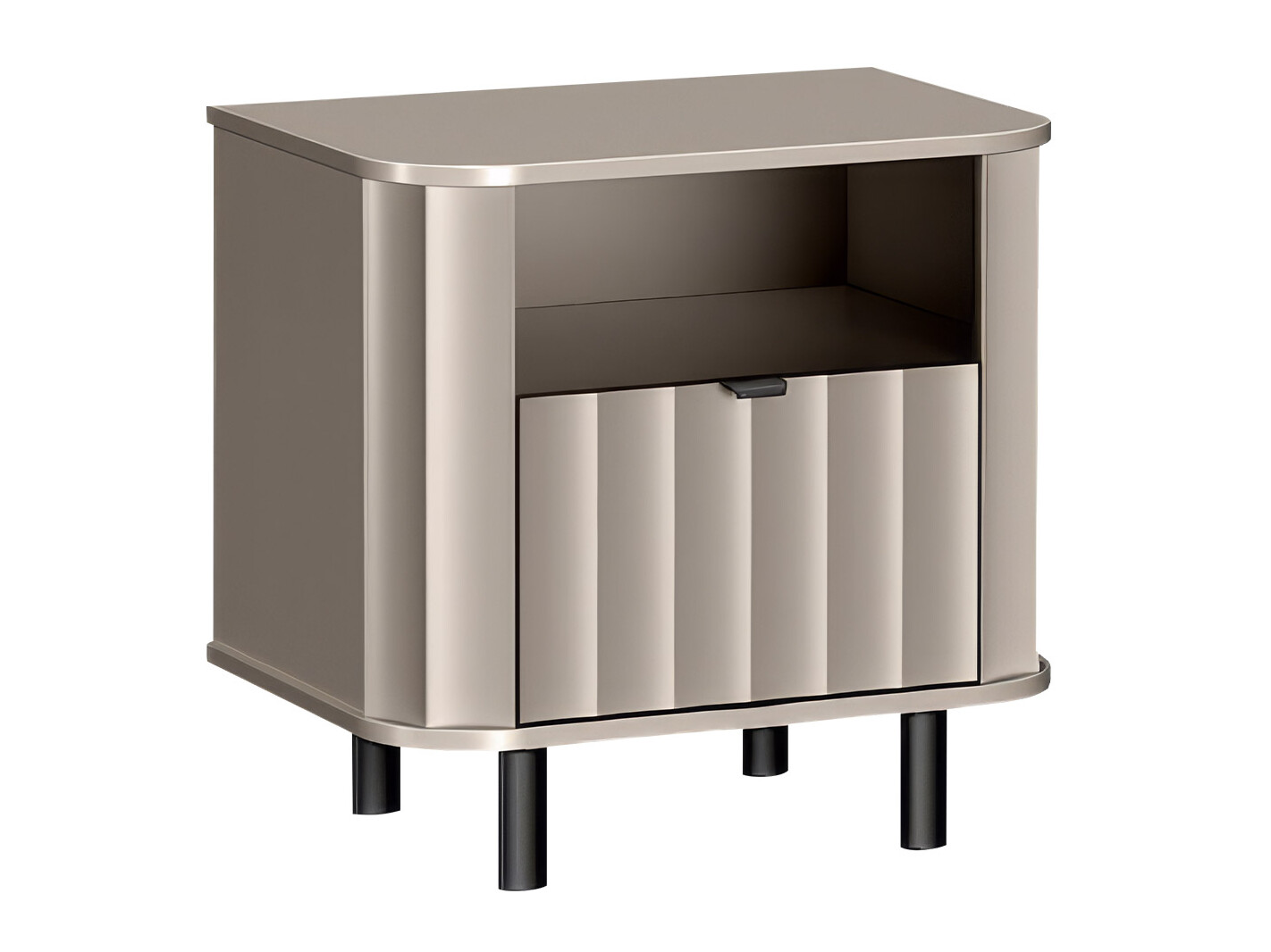 Bedside table Larala 107 (Grey beige)