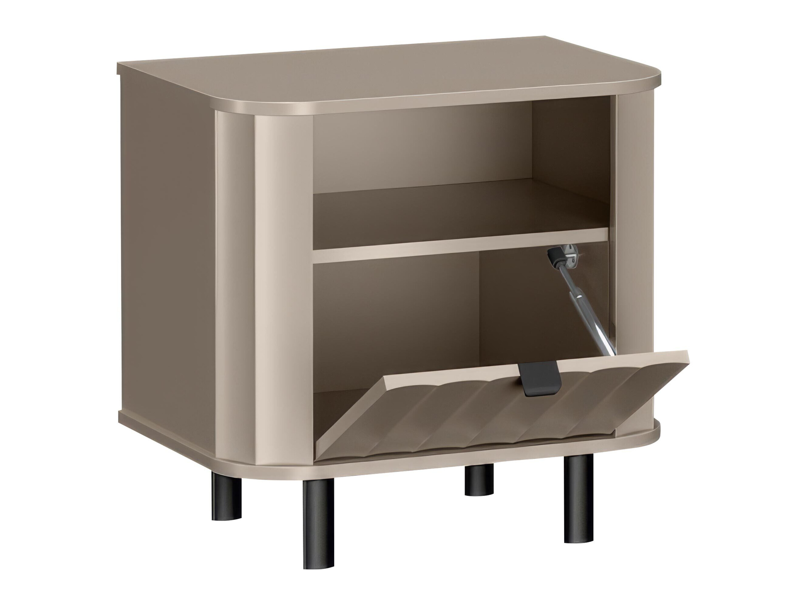 Bedside table Larala 107 (Grey beige)