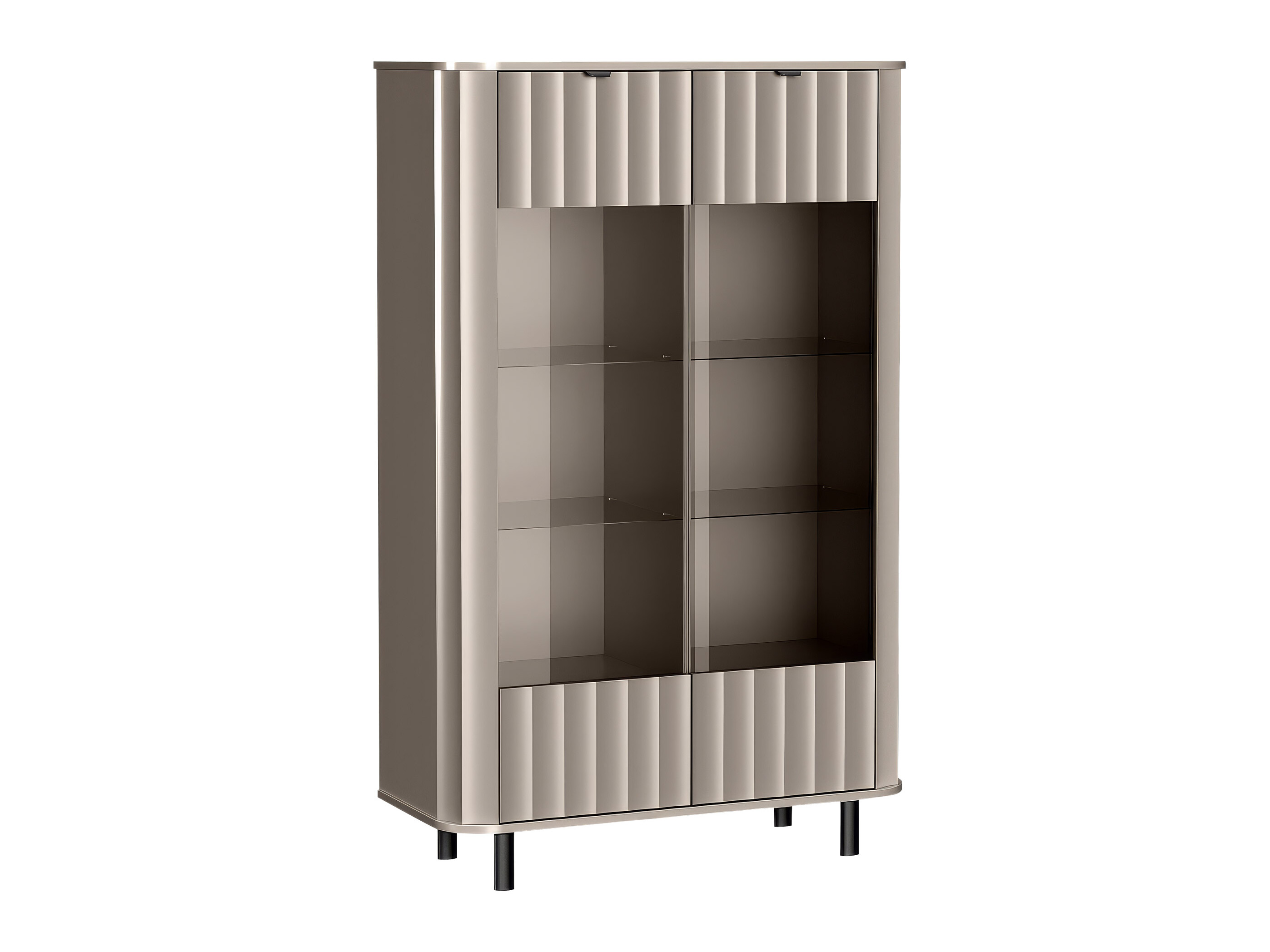 Bookcase Larala 109 (Grey beige)