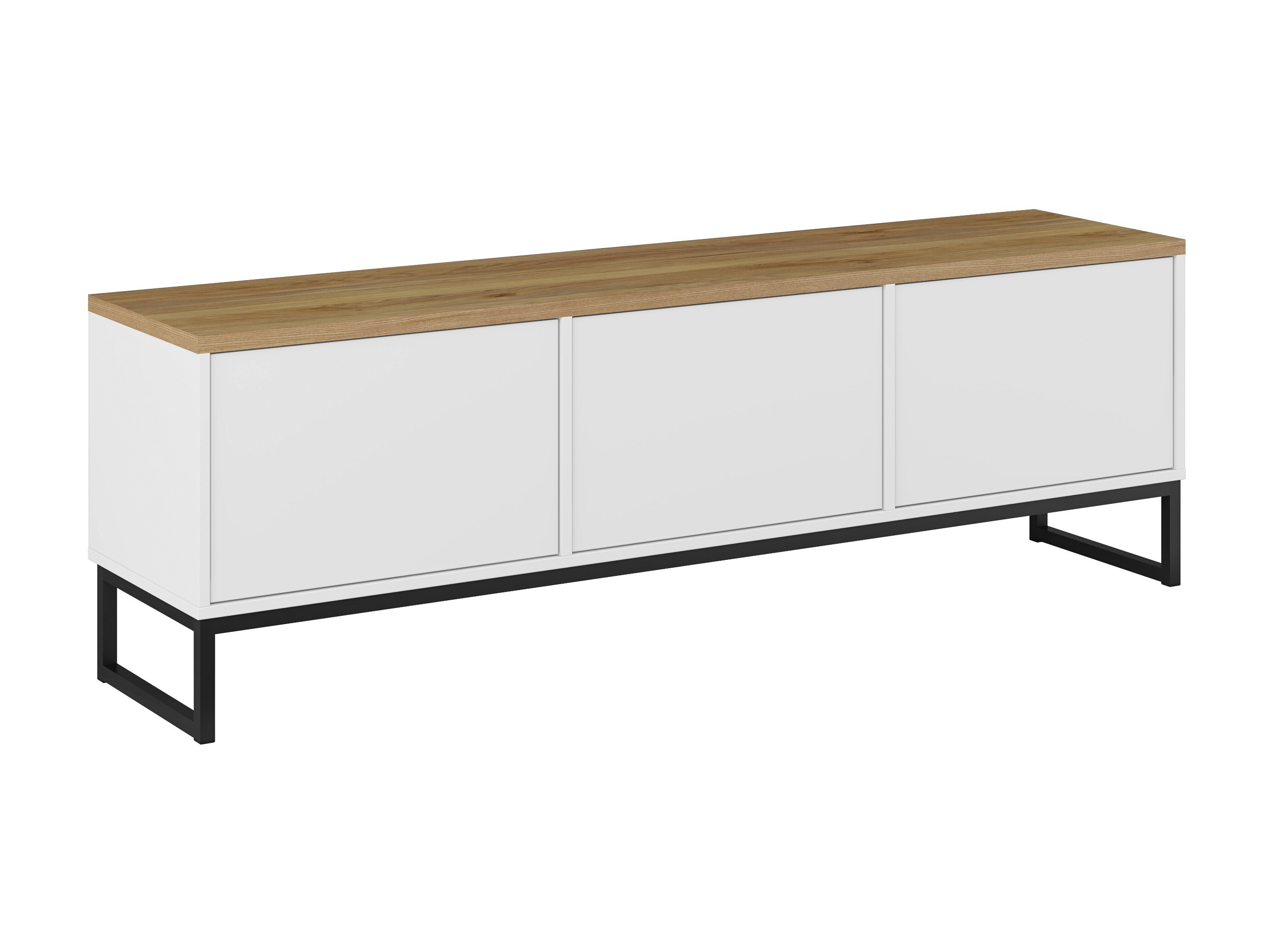 TV stand Camtolo 100 (White + Light oak)