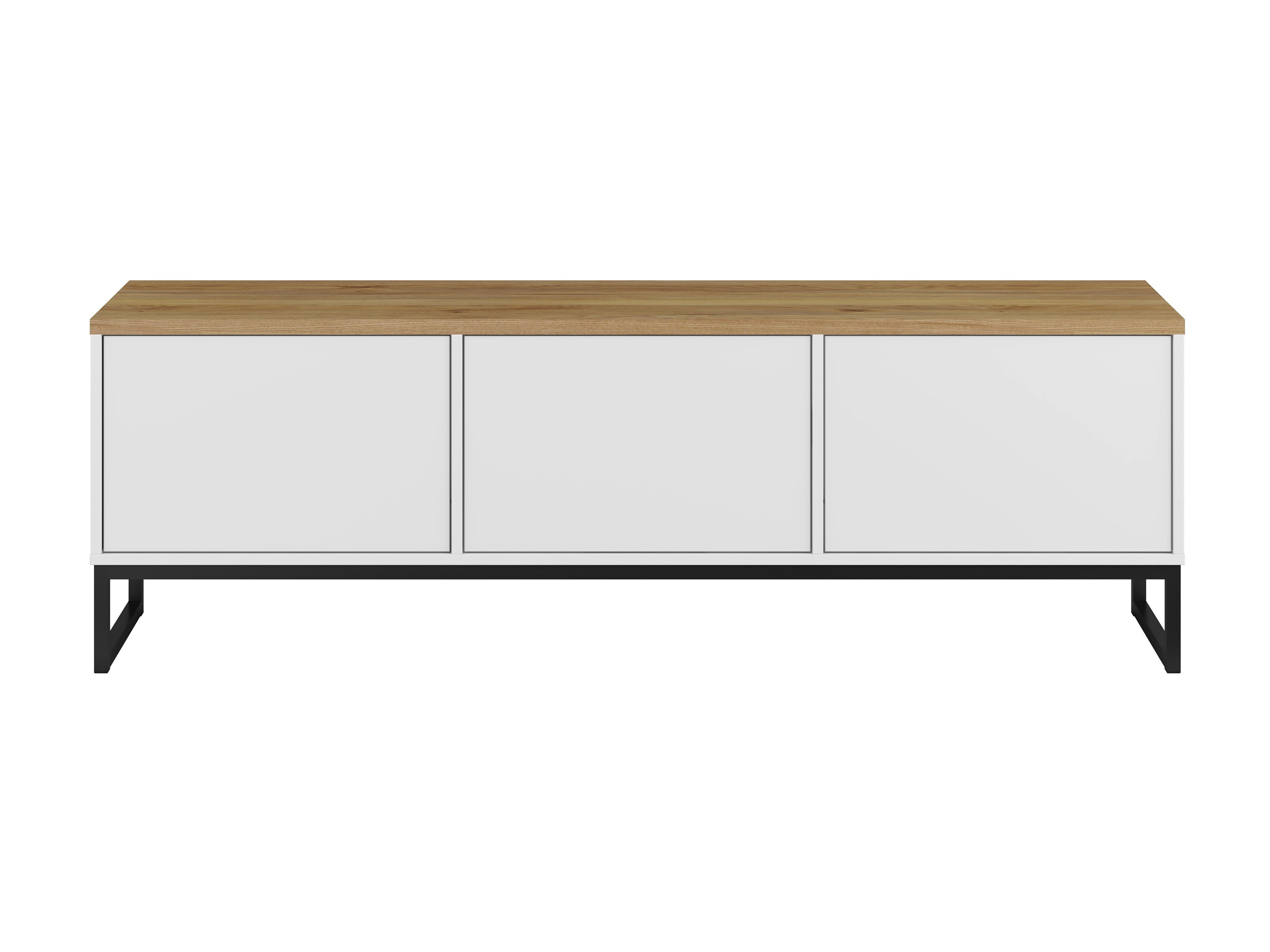 TV stand Camtolo 100 (White + Light oak)