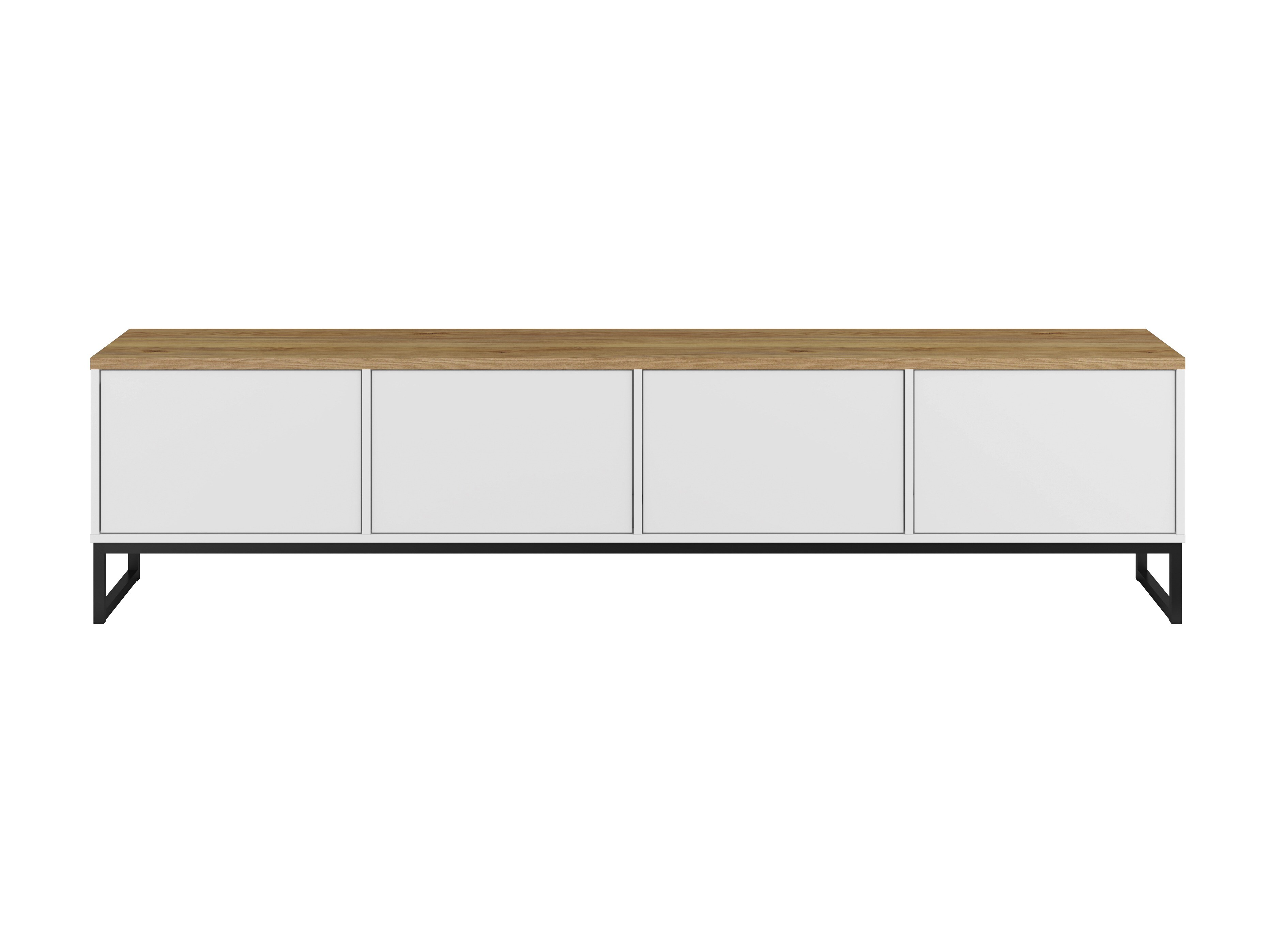 TV stand Camtolo 101 (White + Light oak)