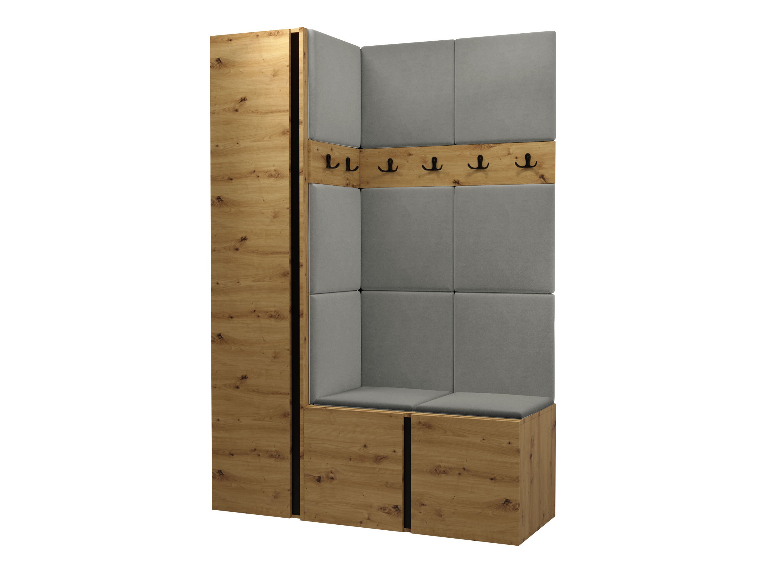 Hallway set Pinis IX (Artisan oak)