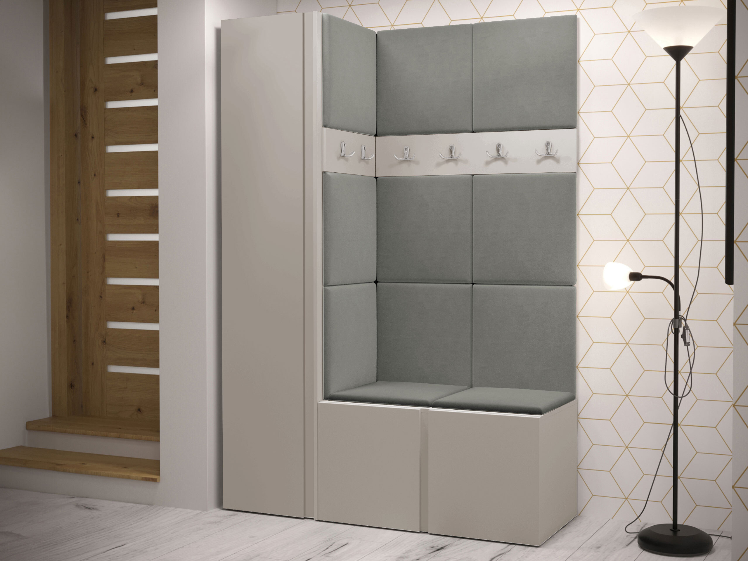 Hallway set Pinis IX (Cashmere)