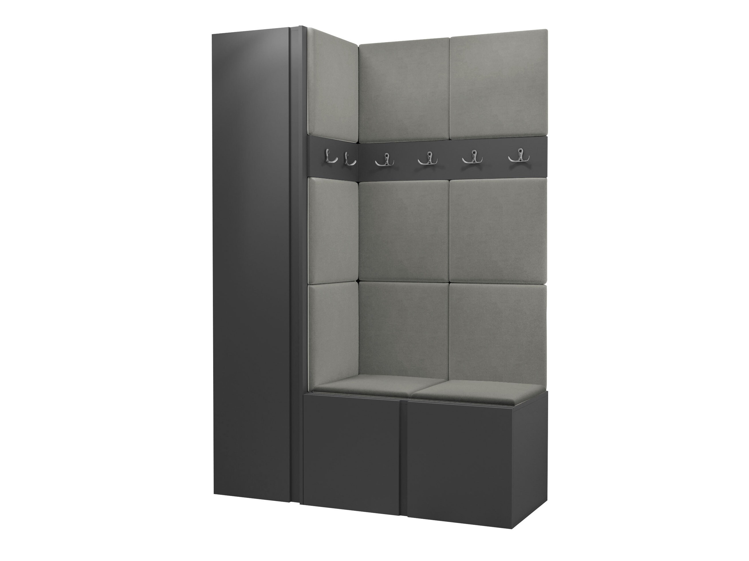 Hallway set Pinis IX (Graphite)