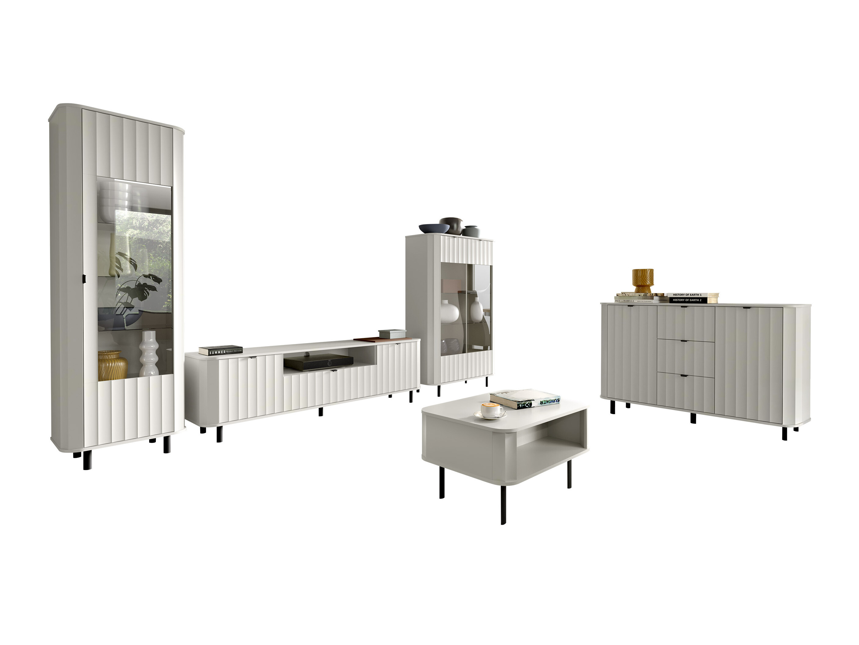 Living room set Larala 110 (White)