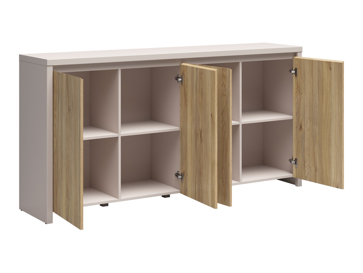 Sideboard Nolroma 142 (Cashmere + Oak)