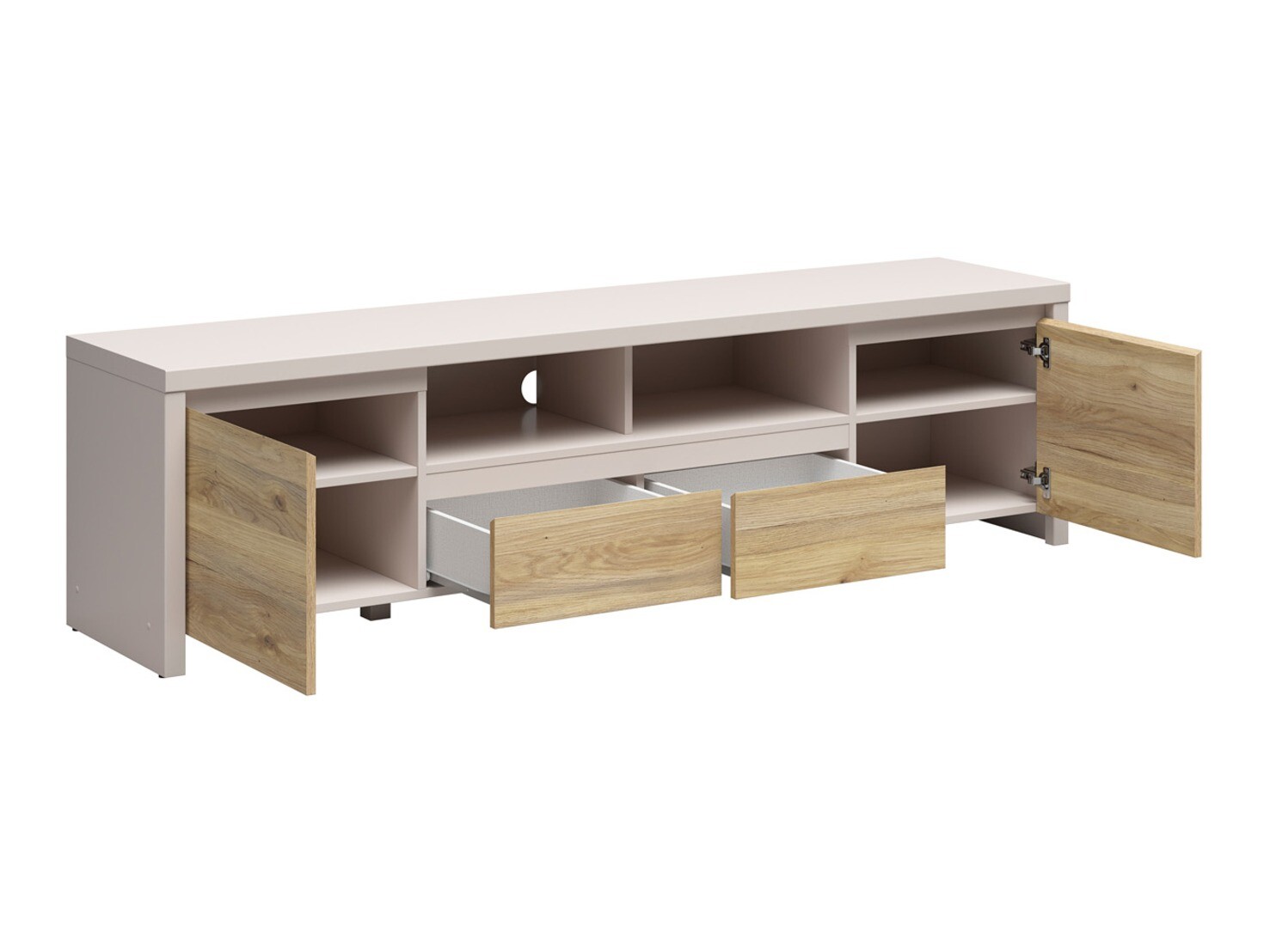 TV stand Nolroma 143 (Cashmere + Oak)