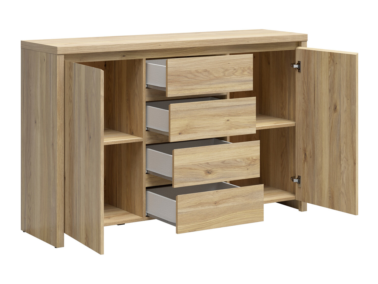 Chest of drawers Nolroma 103 (Oak)