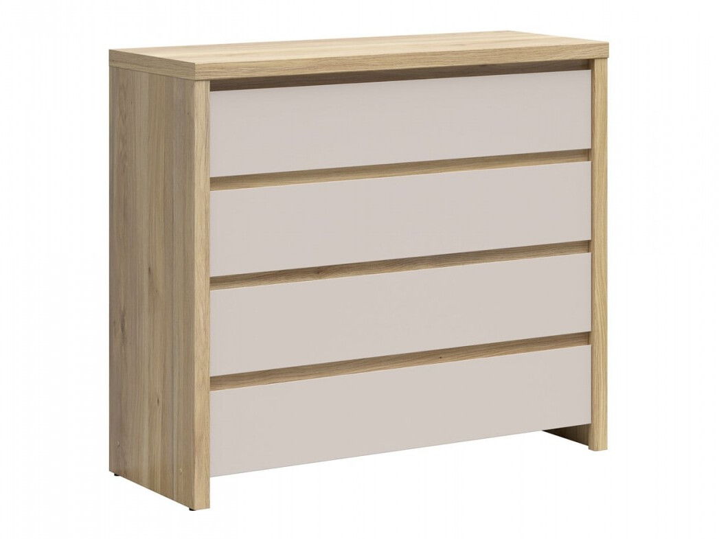 Chest of drawers Nolroma 105 (Oak + Cashmere)