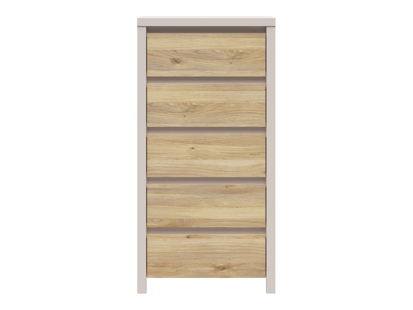 Chest of drawers Nolroma 106 (Cashmere + Oak)