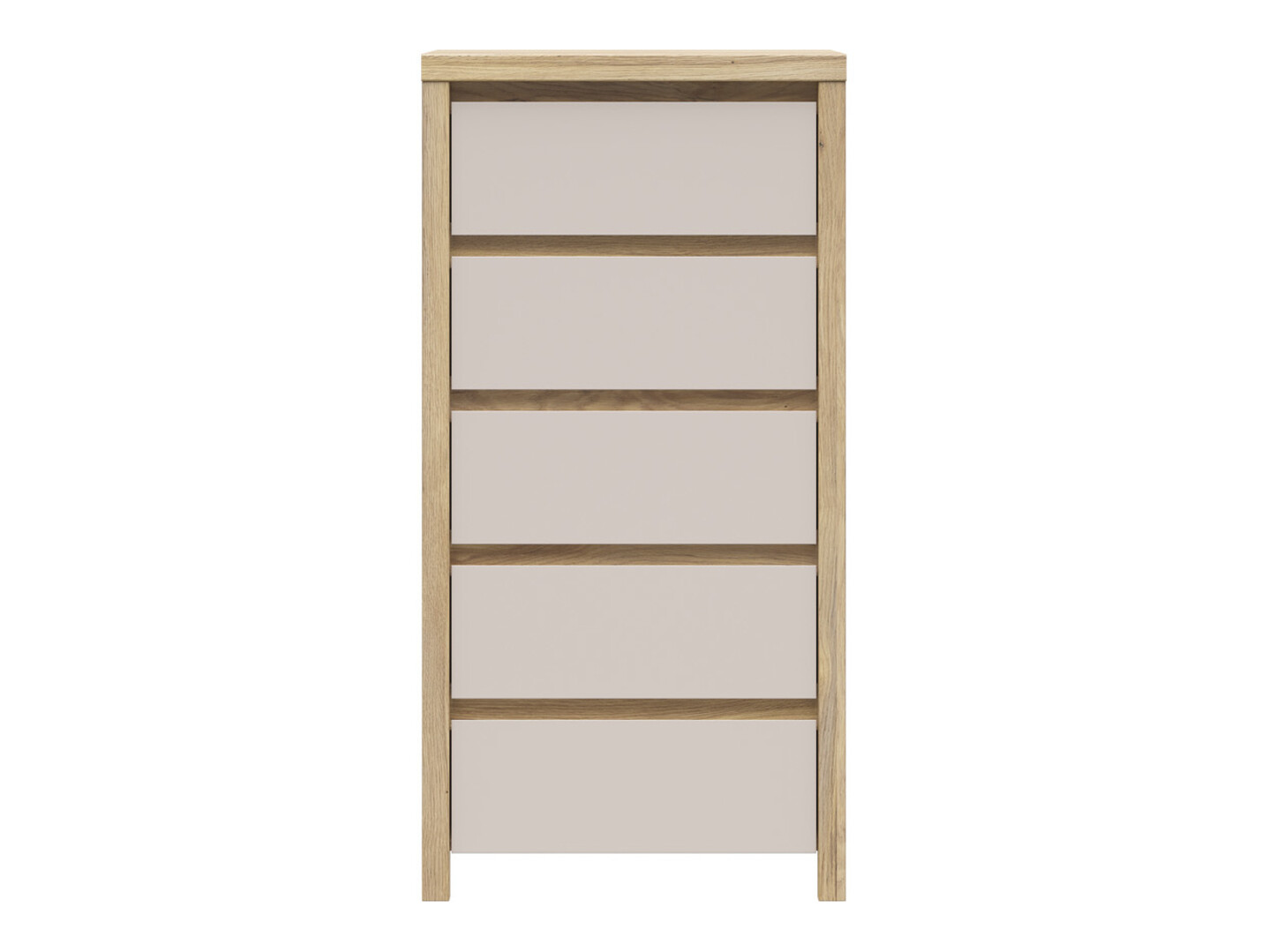 Chest of drawers Nolroma 106 (Oak + Cashmere)