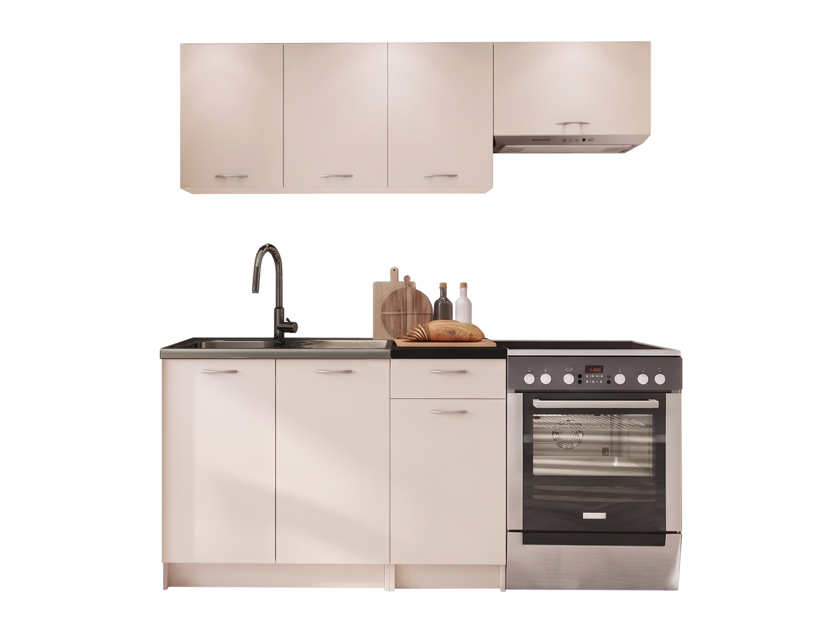 Kitchen set Ota (Cashmere + Black)