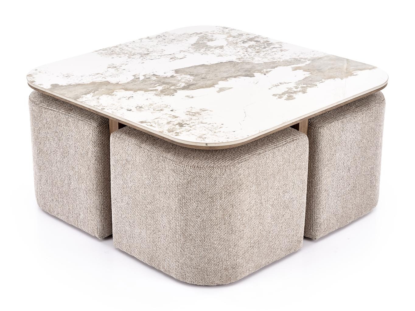 Coffee table Houston 2220 Ottomans included
