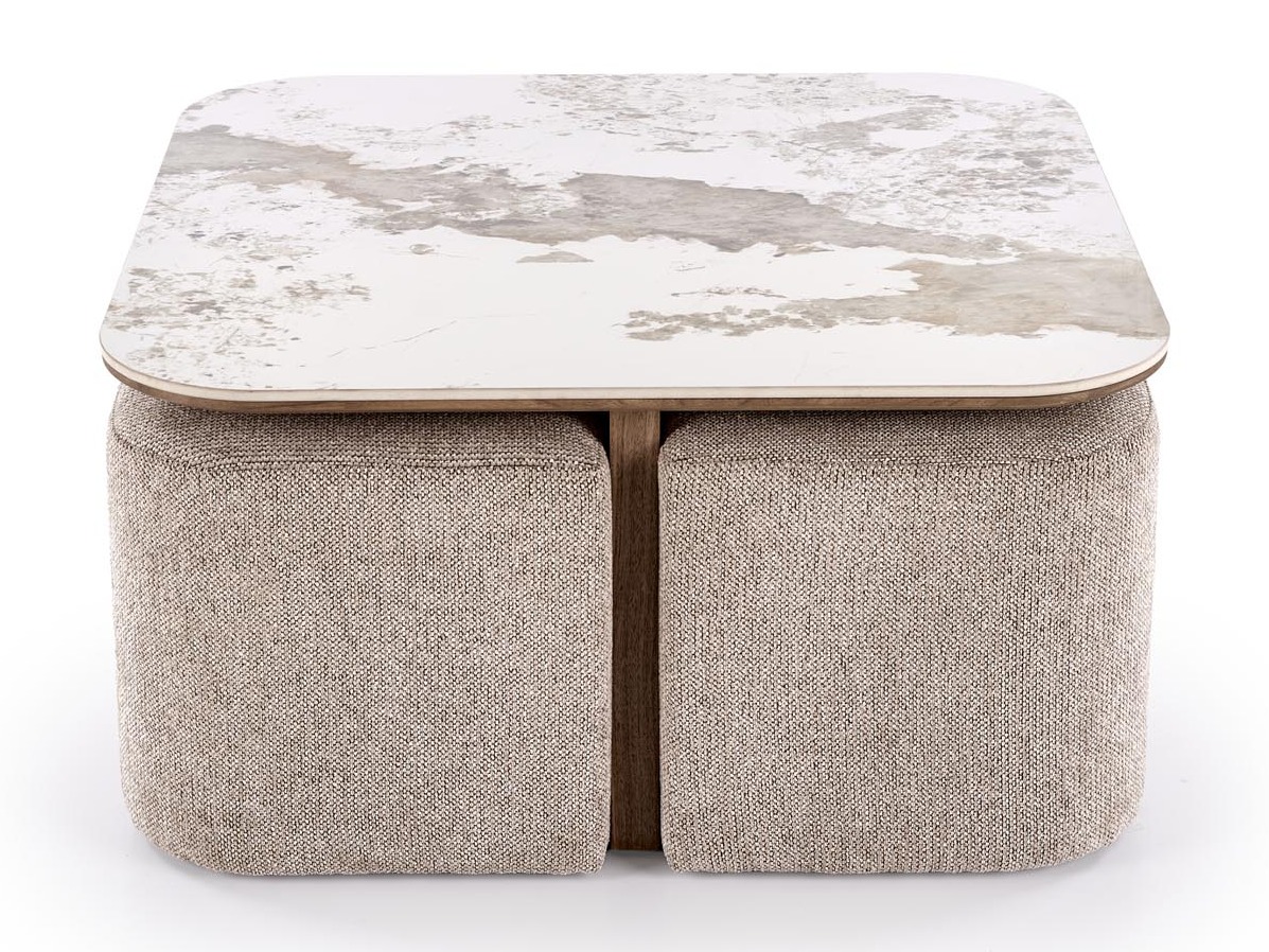 Coffee table Houston 2220 Ottomans included