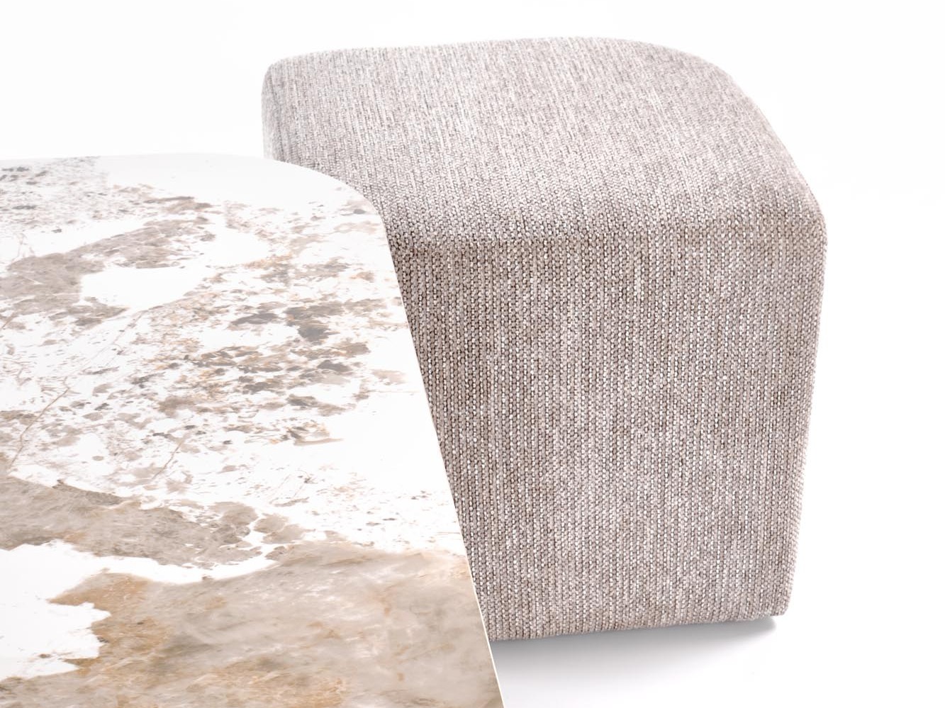 Coffee table Houston 2220 Ottomans included