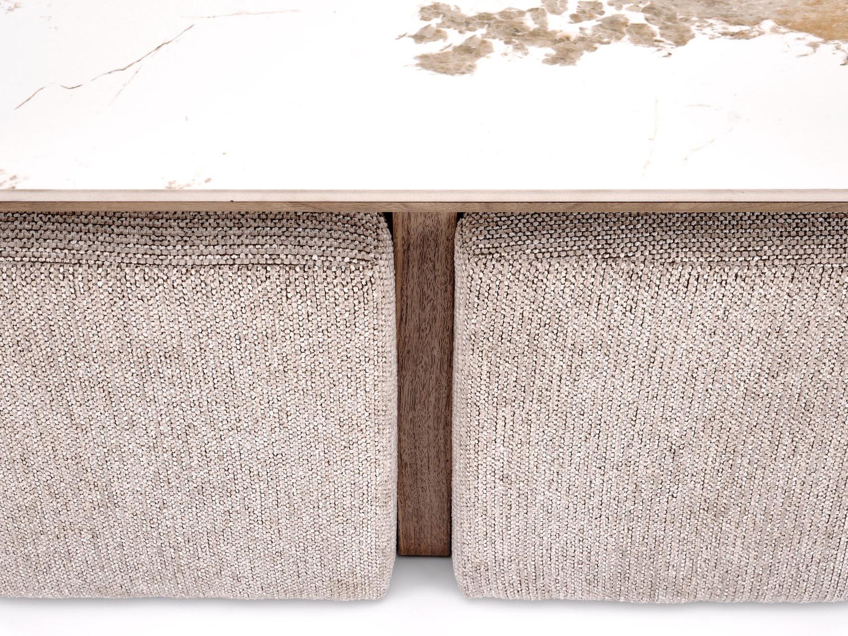 Coffee table Houston 2220 Ottomans included