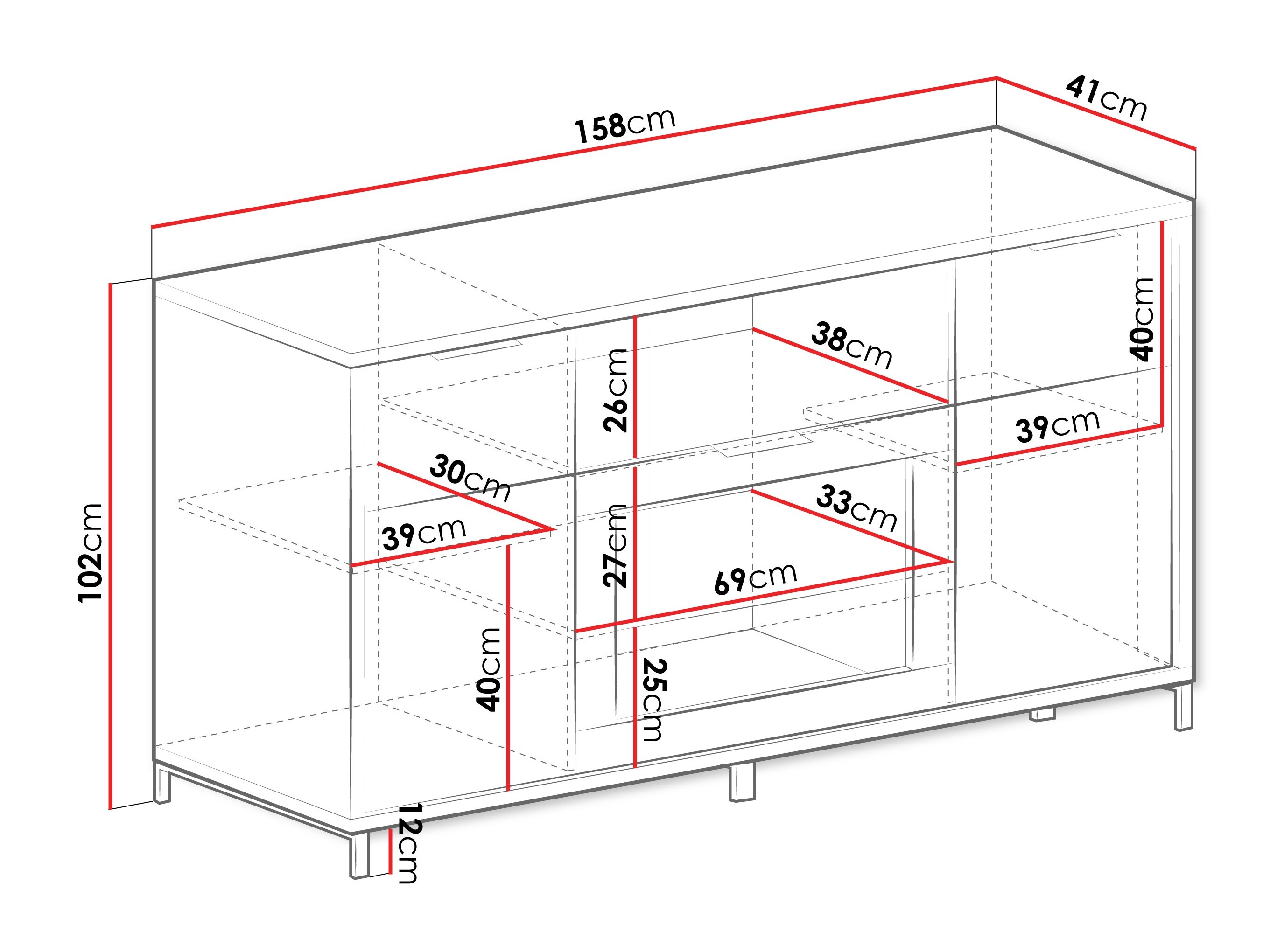 Sideboard Lorsali 103
