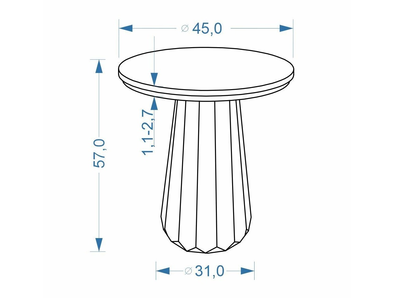 Side table Houston 2222