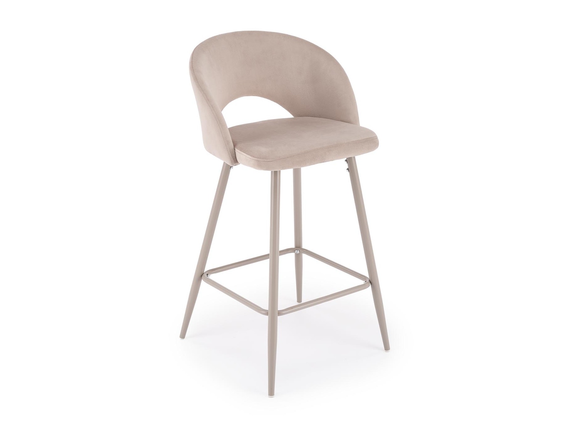 Counter stool Houston 881 (Light beige + Cashmere)