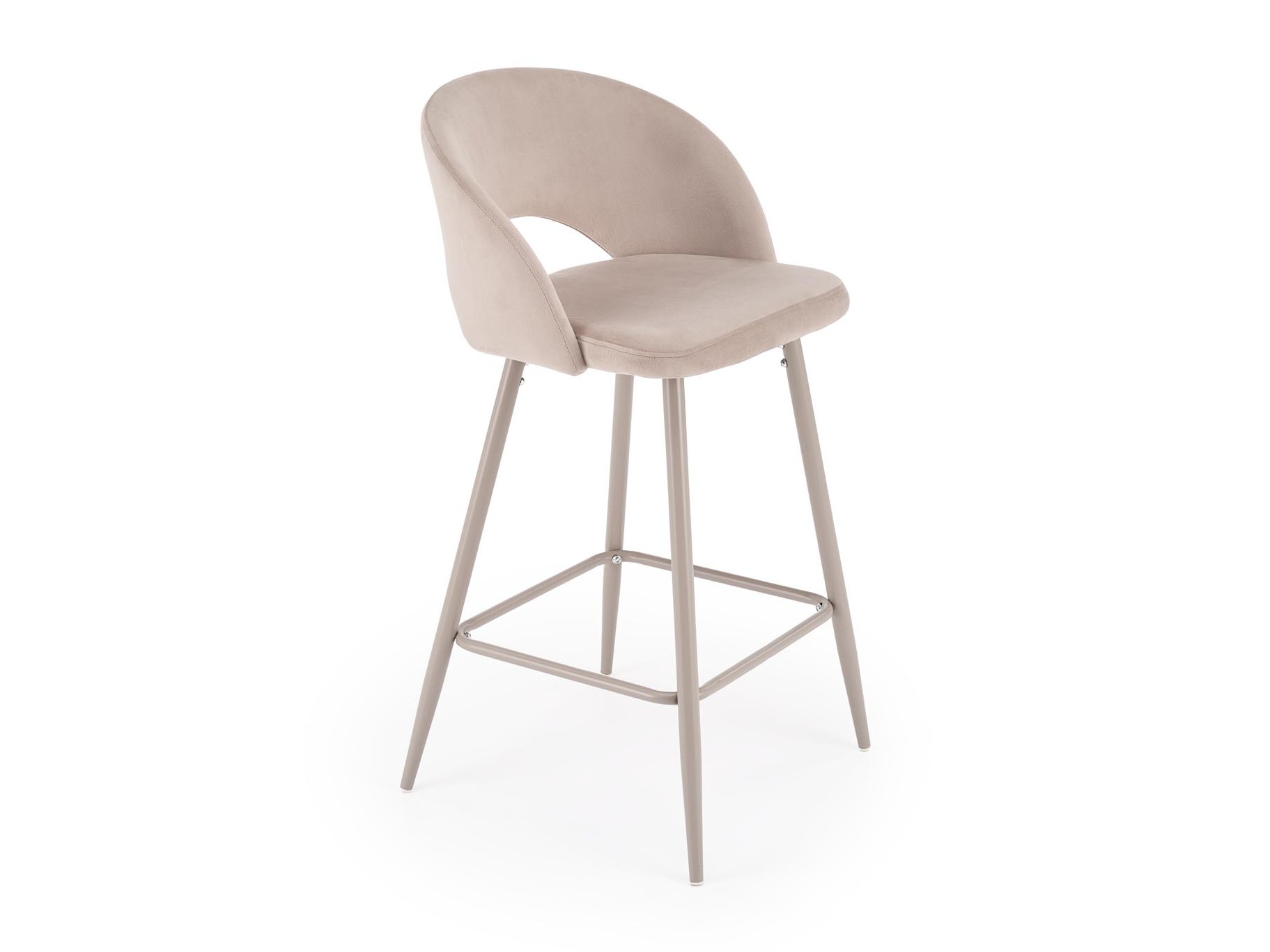 Counter stool Houston 881 (Light beige + Cashmere)