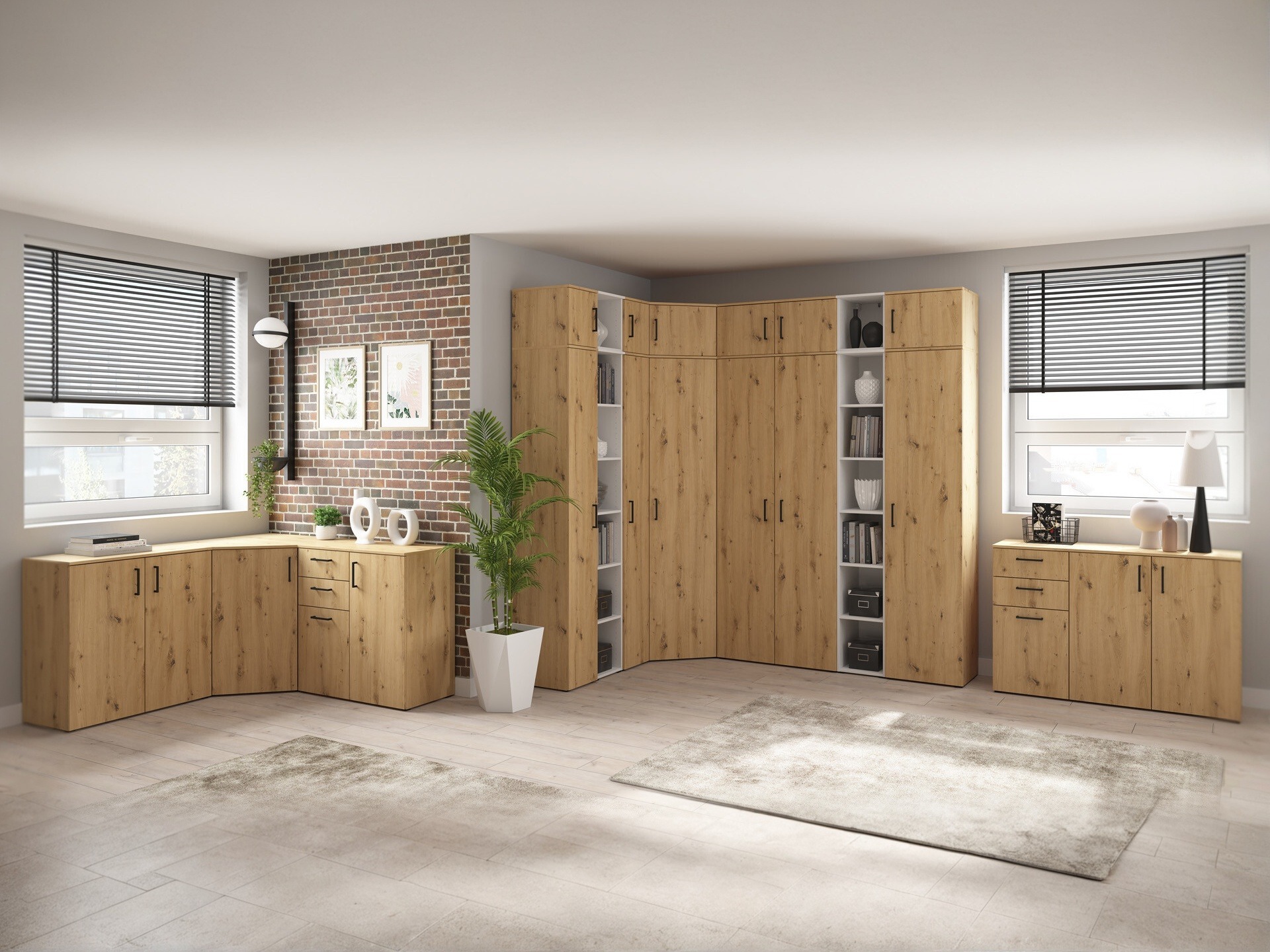 Chest of drawers Fenopha 178 (Artisan oak)