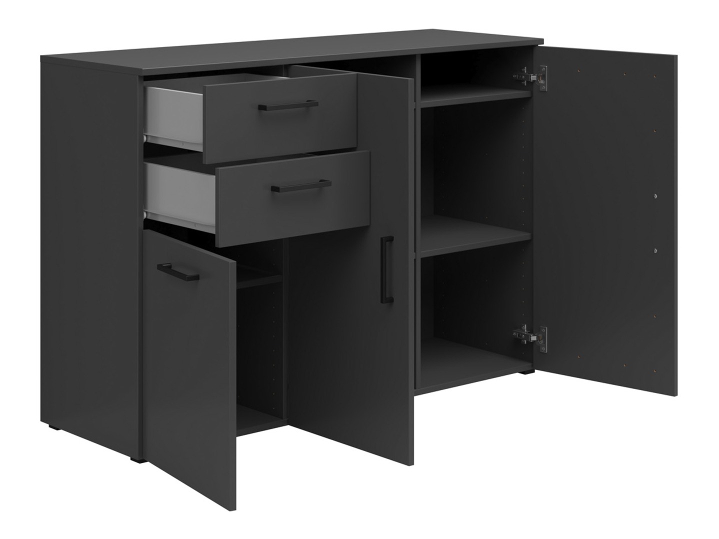 Chest of drawers Fenopha 178 (Graphite)