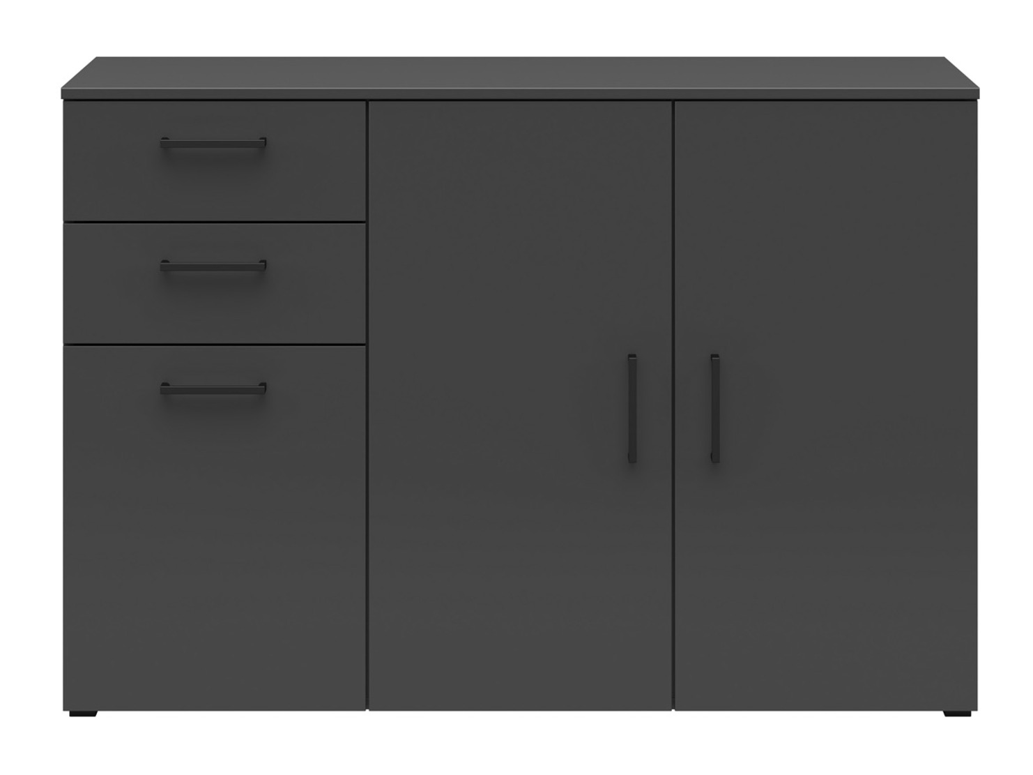 Chest of drawers Fenopha 178 (Graphite)