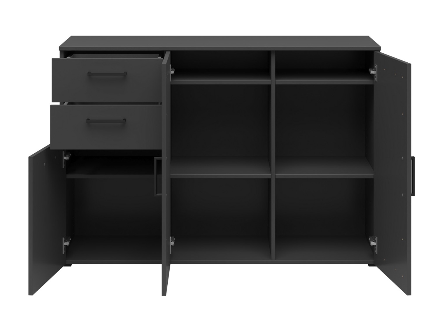 Chest of drawers Fenopha 178 (Graphite)