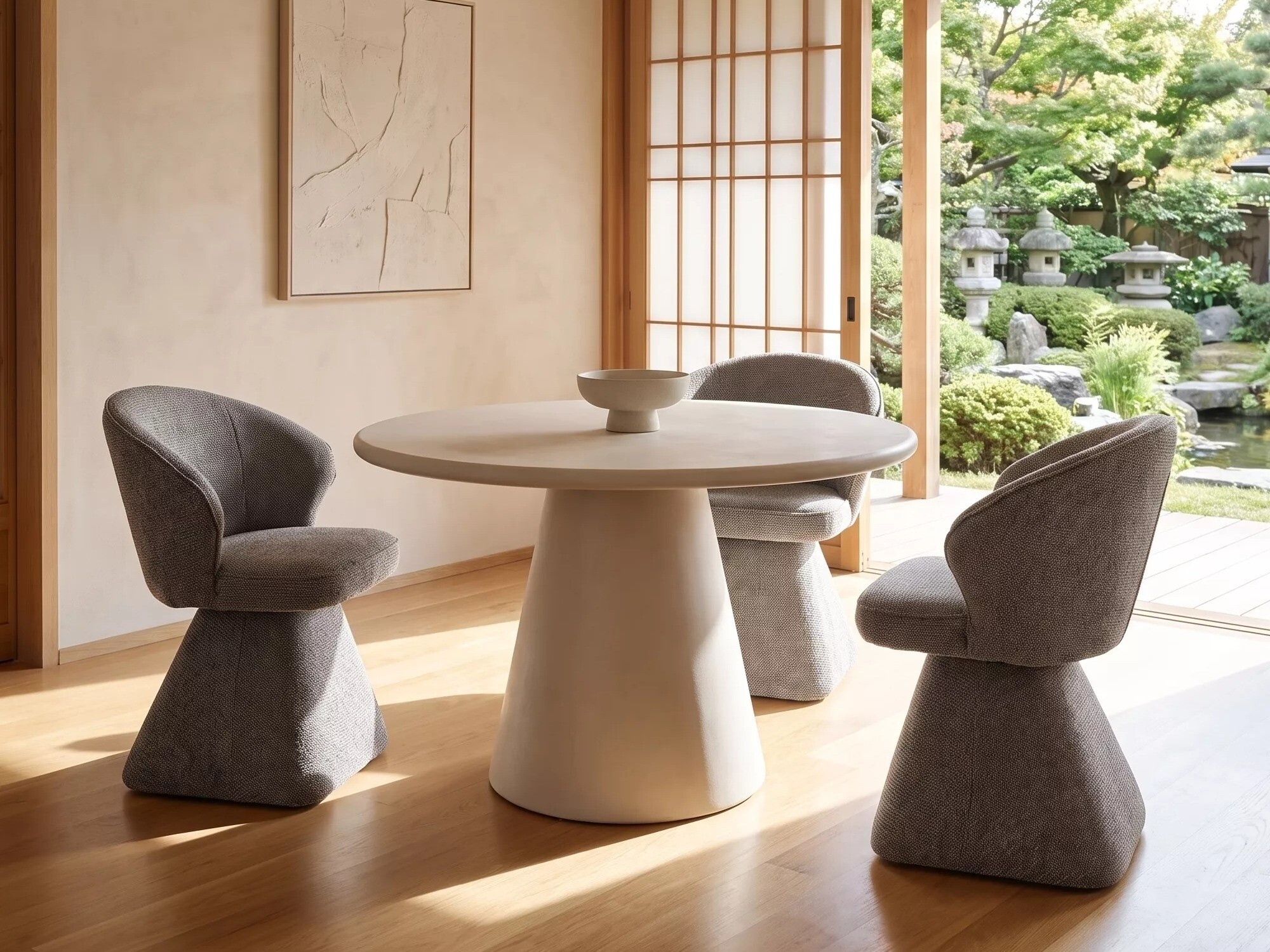 Table Detroit 1069 (Ecru white)