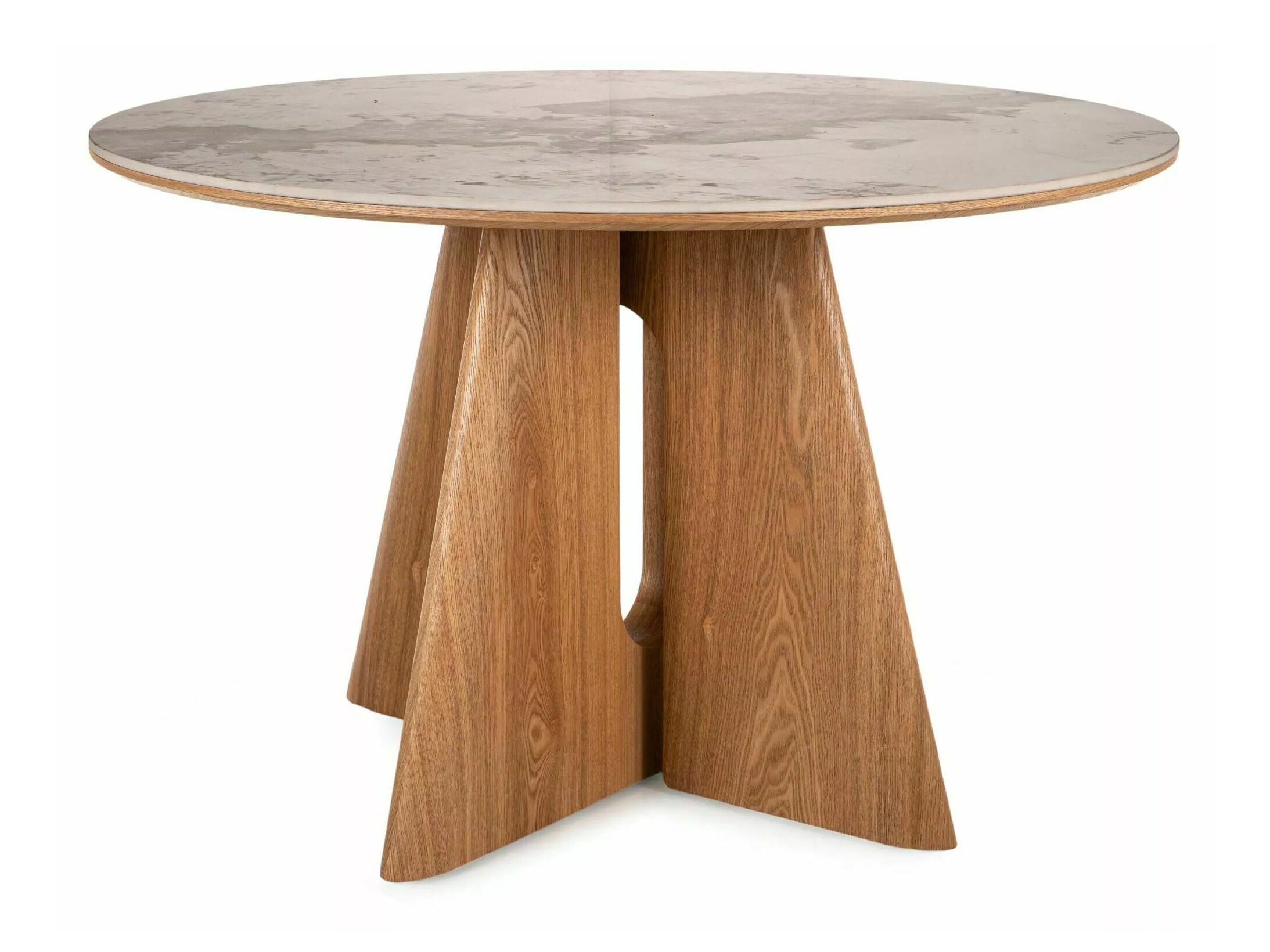 Table Detroit 1073 (Stone pattern + Oak)