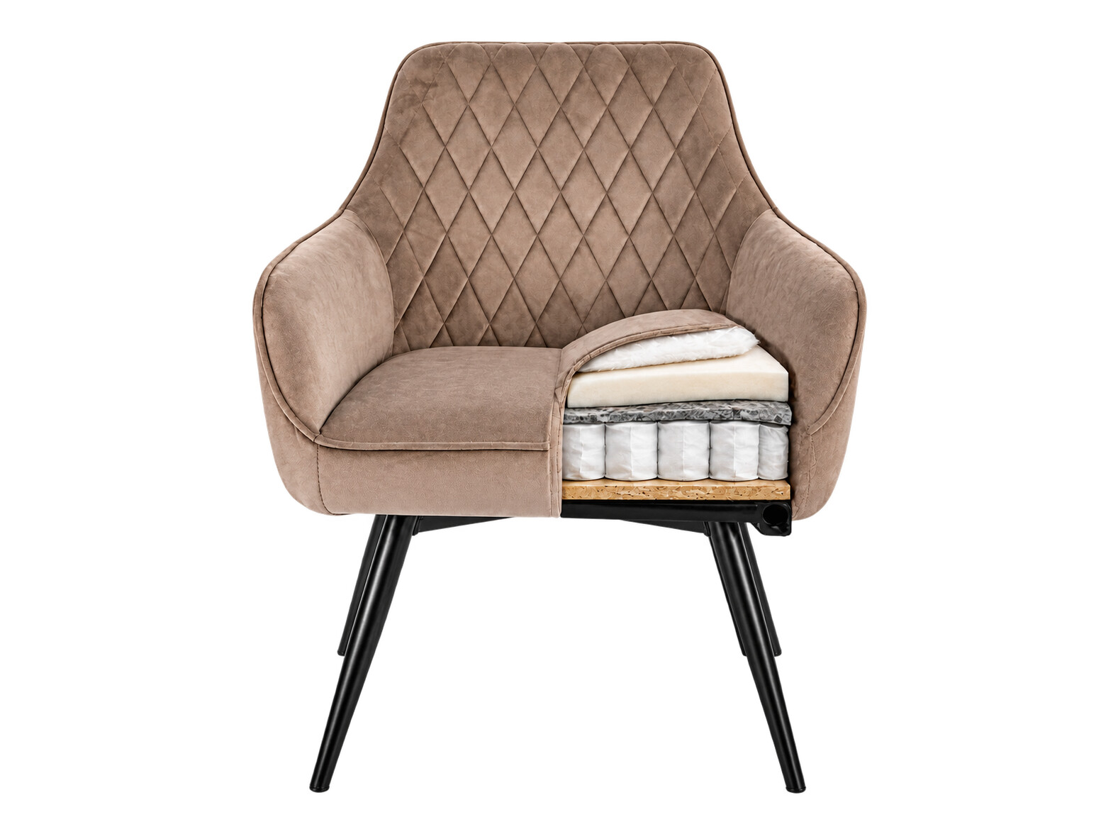Chair Detroit 845 (Beige)