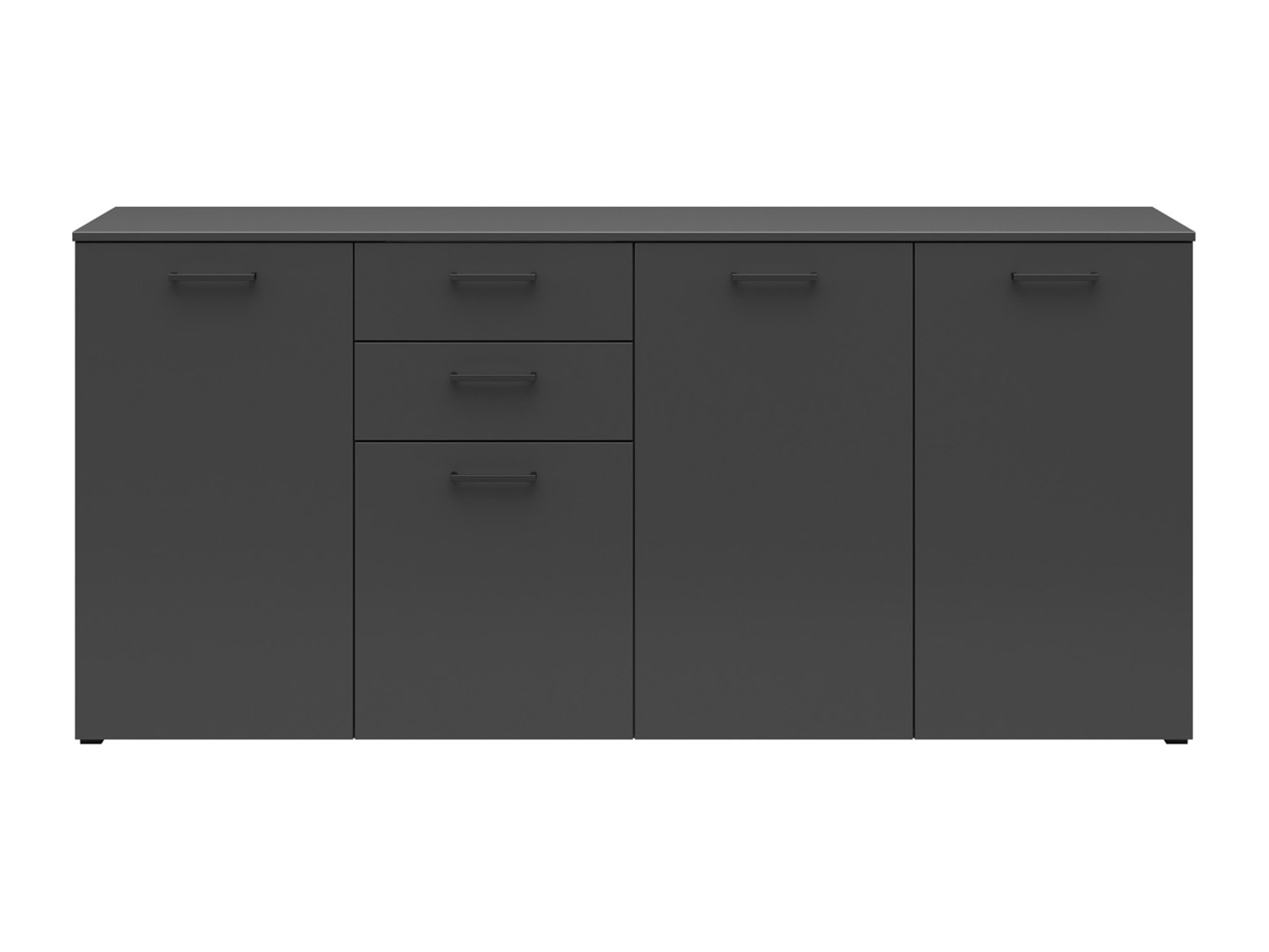 Chest of drawers Fenopha 206 (Graphite)
