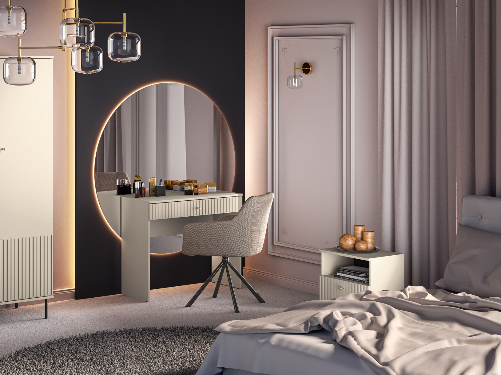 Bedside table Marmeli 106