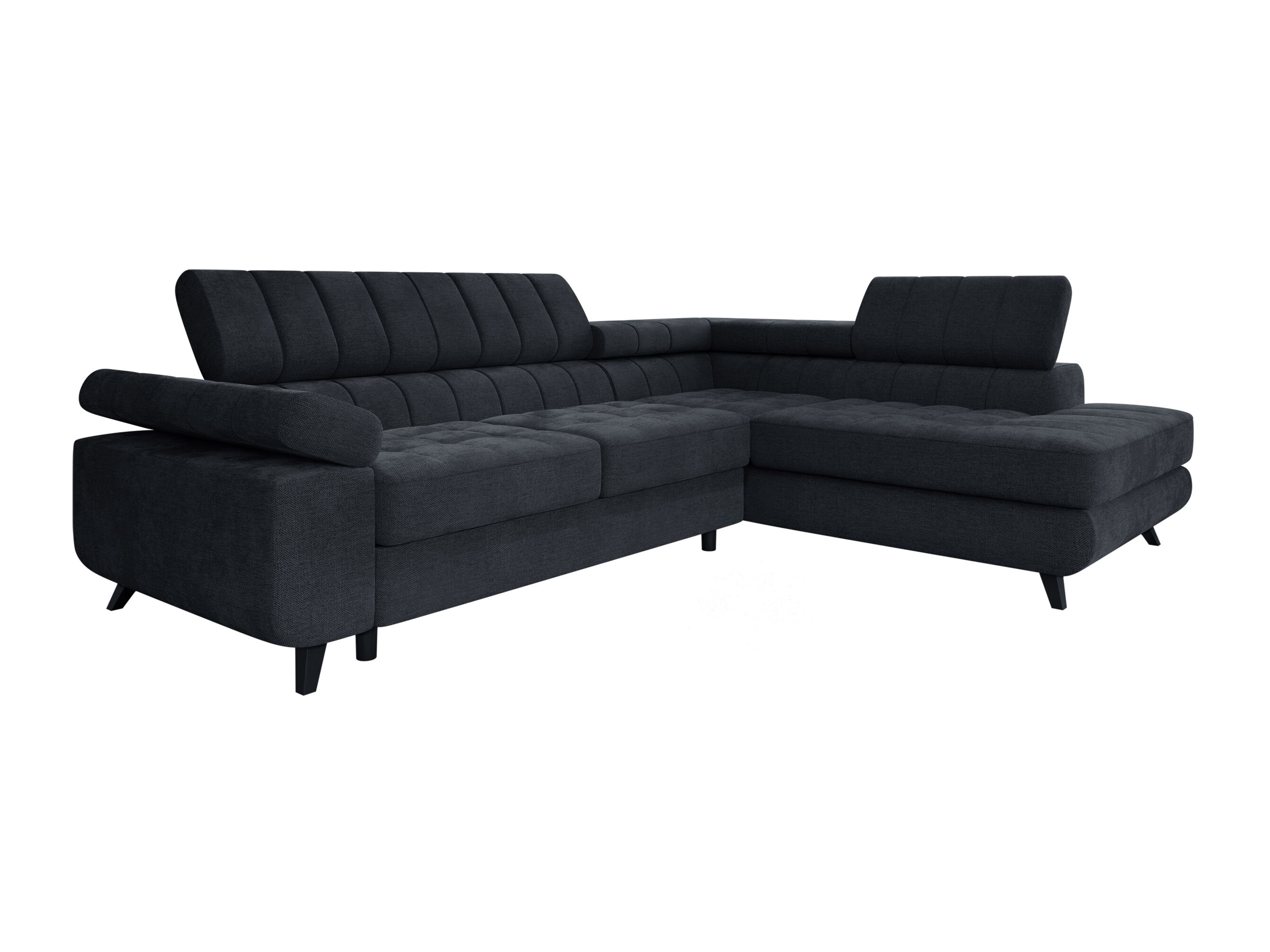 Corner sofa Comfivo Agnus (Spirit Black)