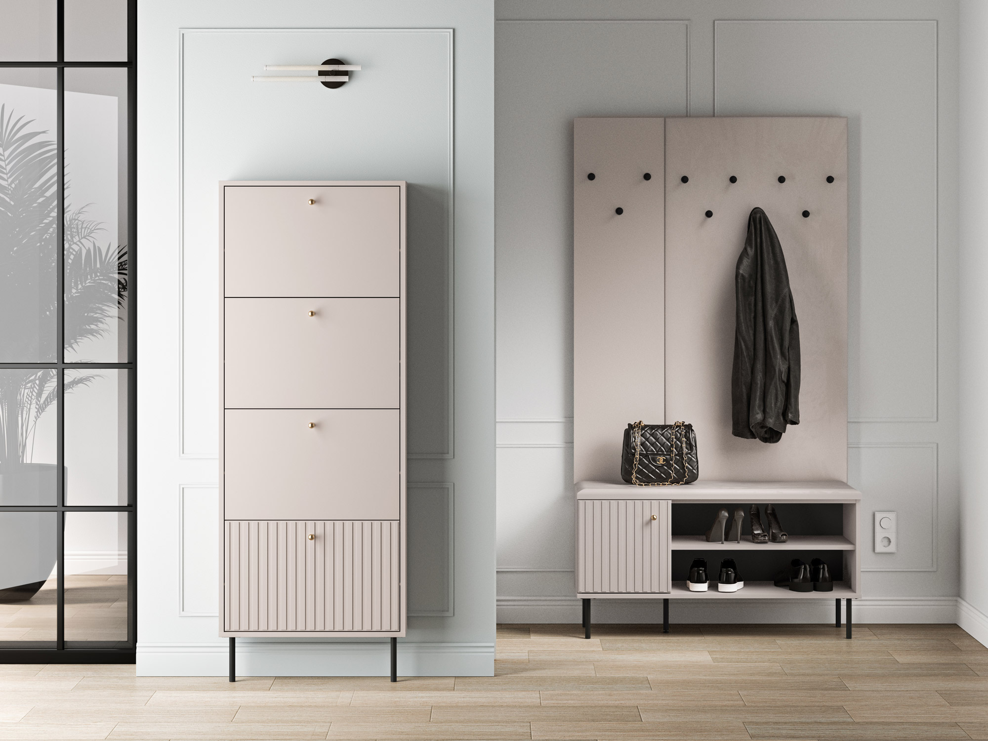 Shoe cabinet Marmeli 130