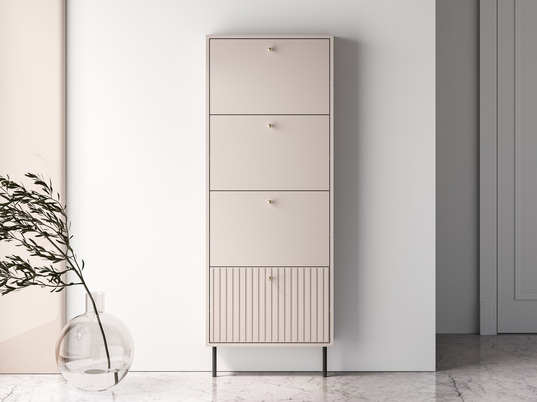 Shoe cabinet Marmeli 130