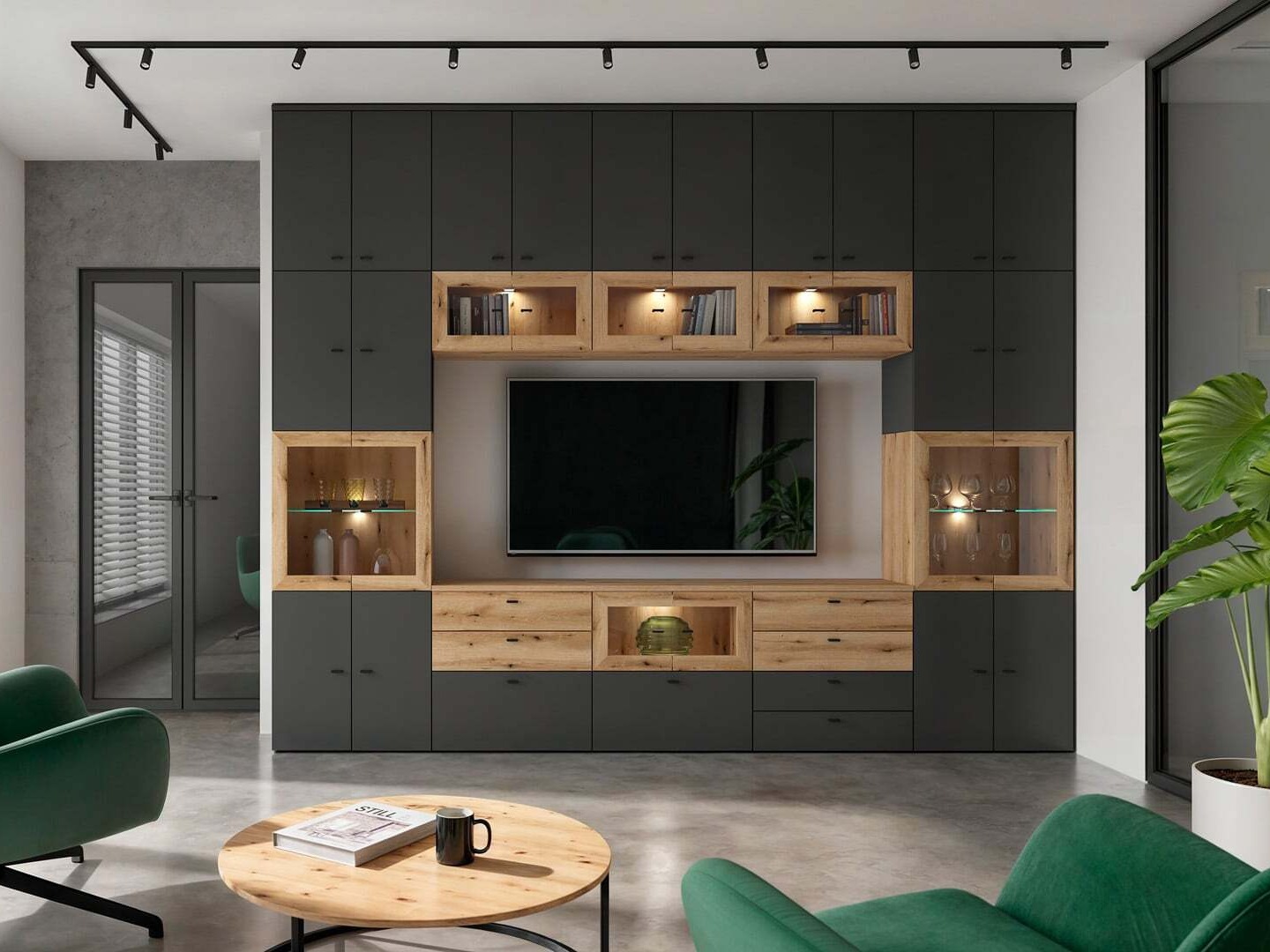 Chest of drawers Merciru 102 (Oak)