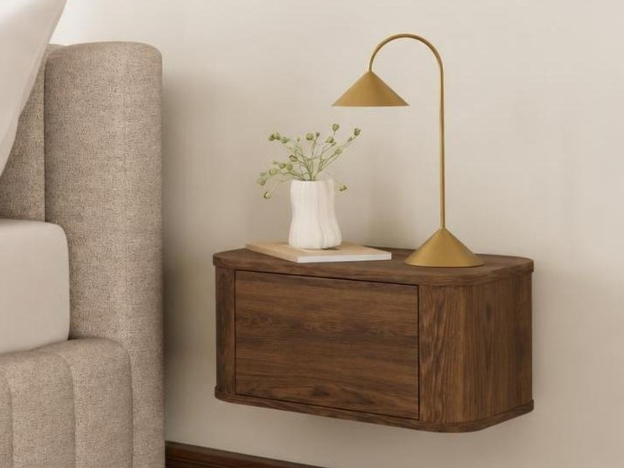 Bedside table Norsica 1106 (Dark oak)