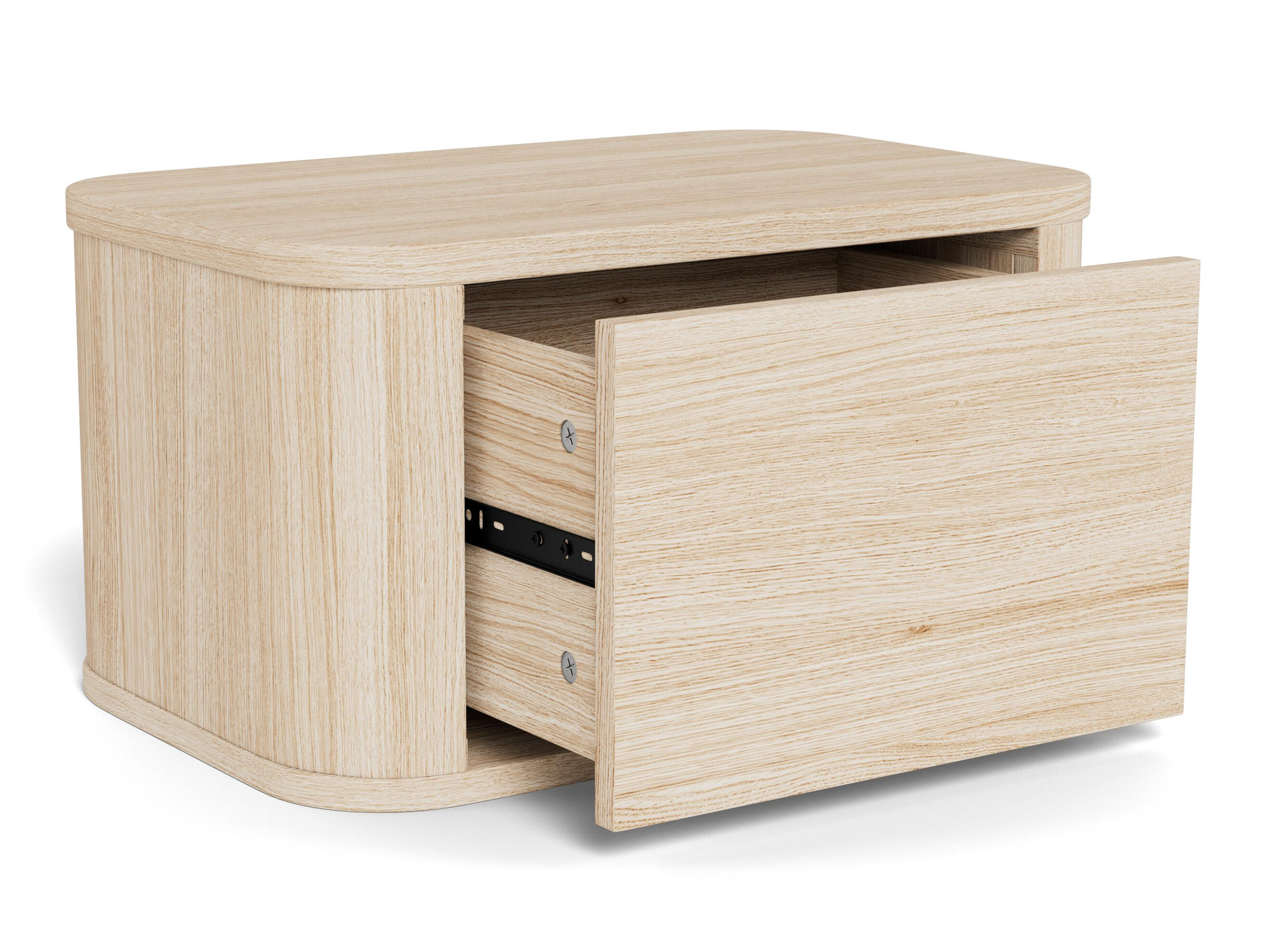 Bedside table Norsica 1106 (Light oak)