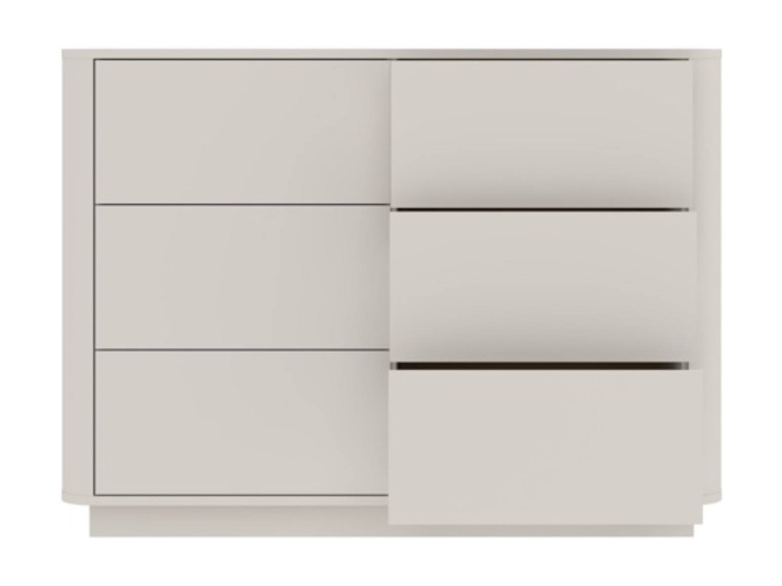 Chest of drawers Belfera 101 (Cashmere)