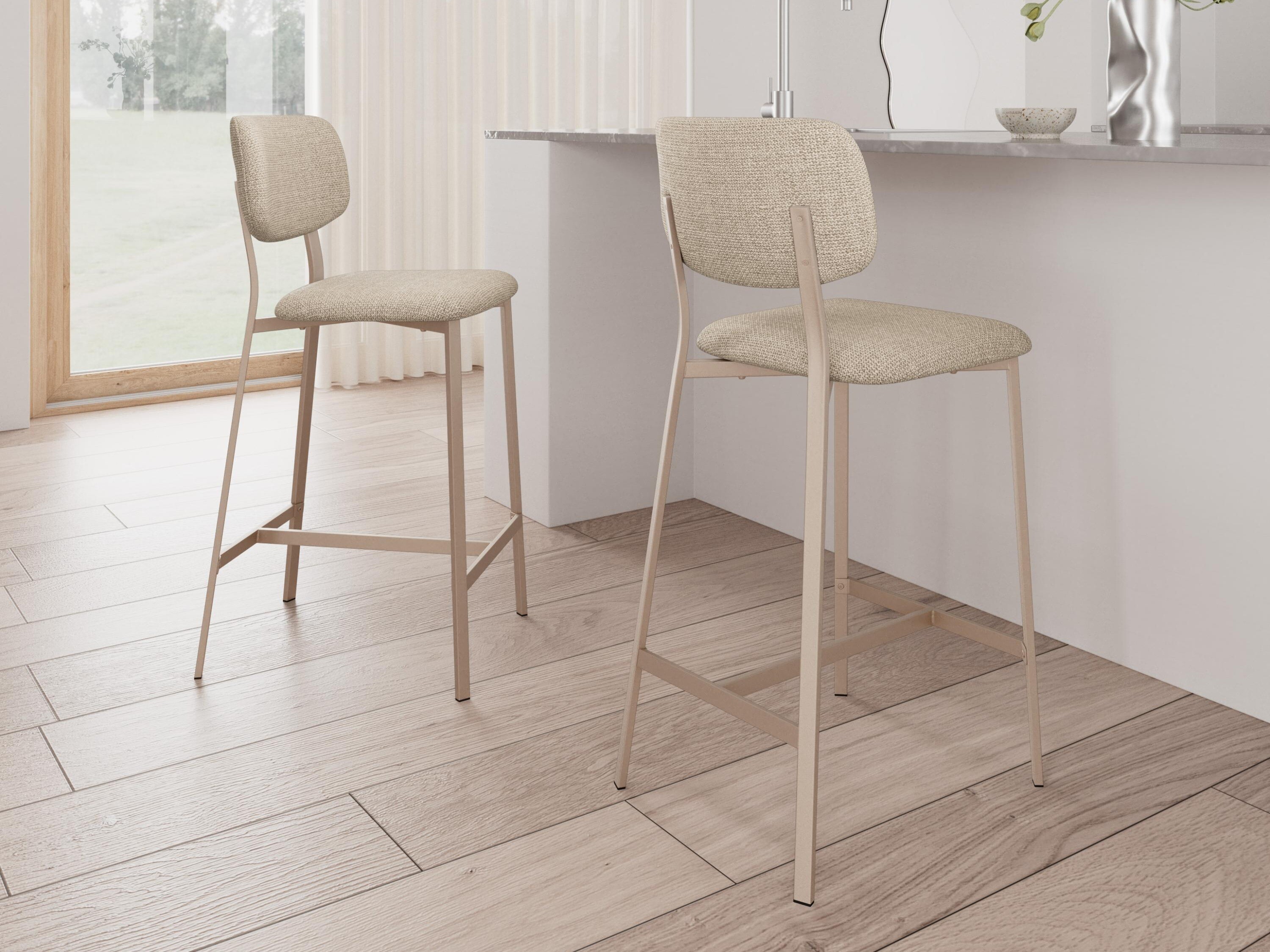 Bar stool Norsica 1109 (Beige)