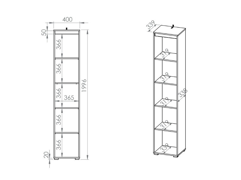 Bookcase SI274