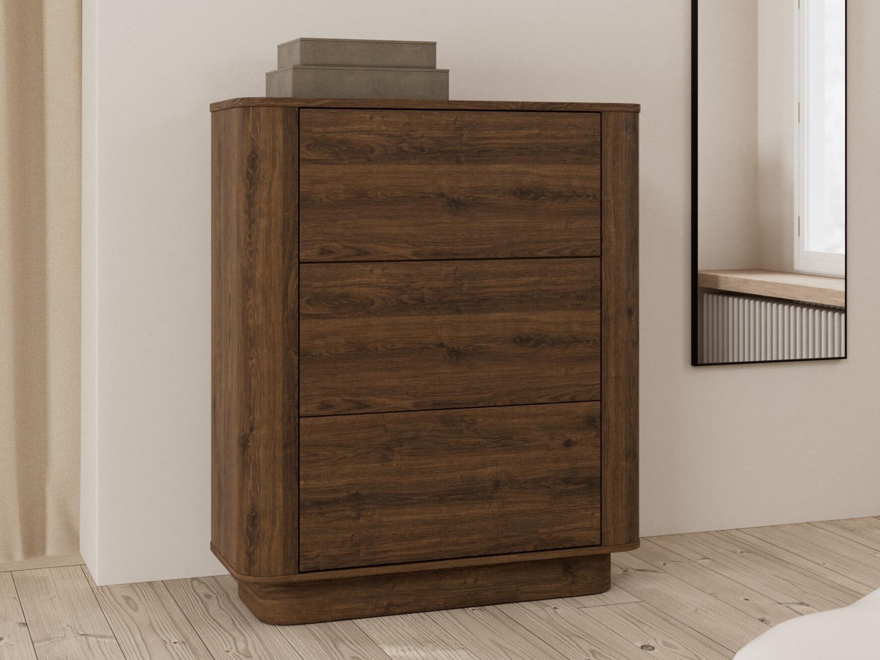 Chest of drawers Norsica 1108 (Dark oak)