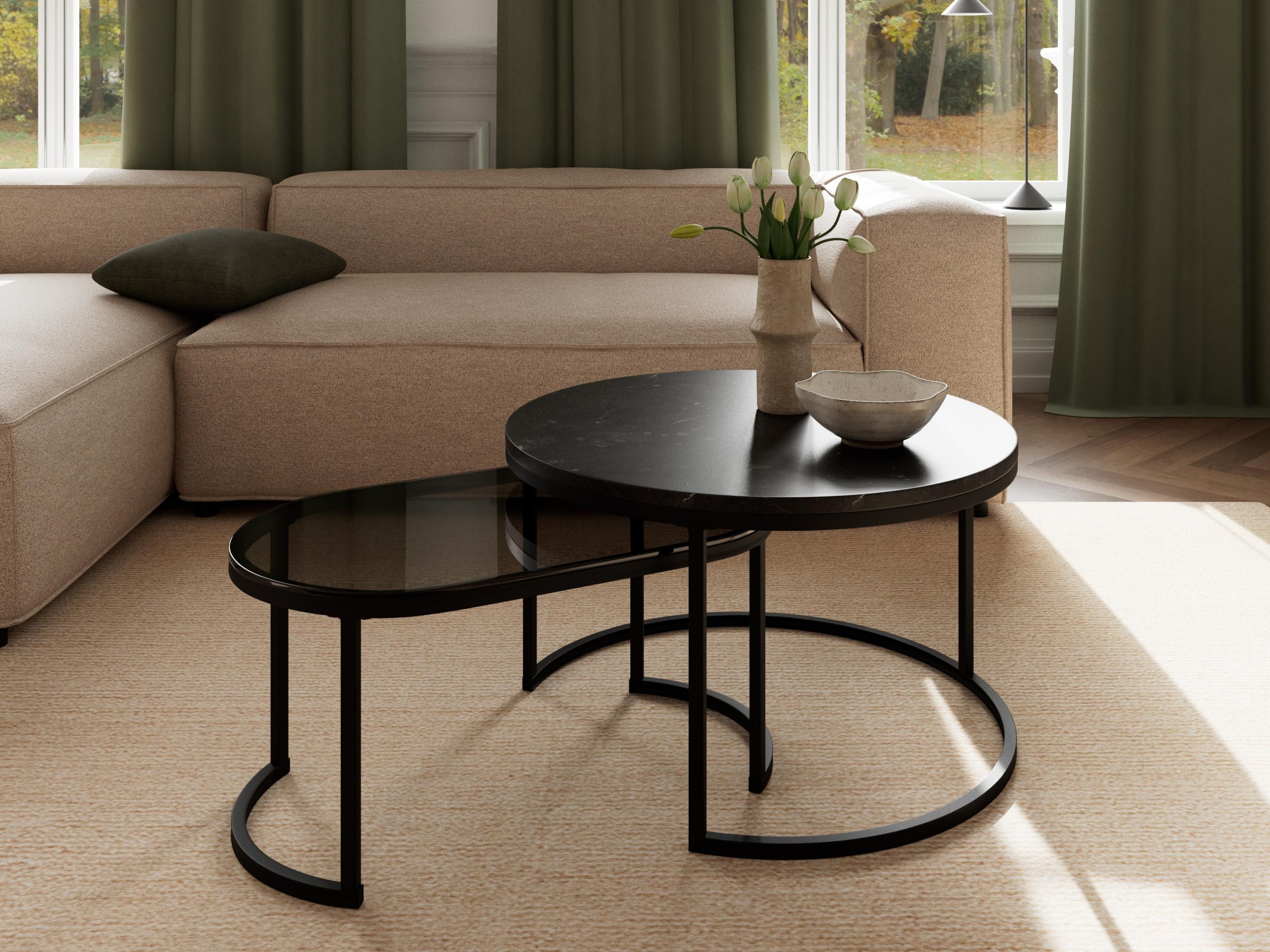 Coffee table set Norsica 381