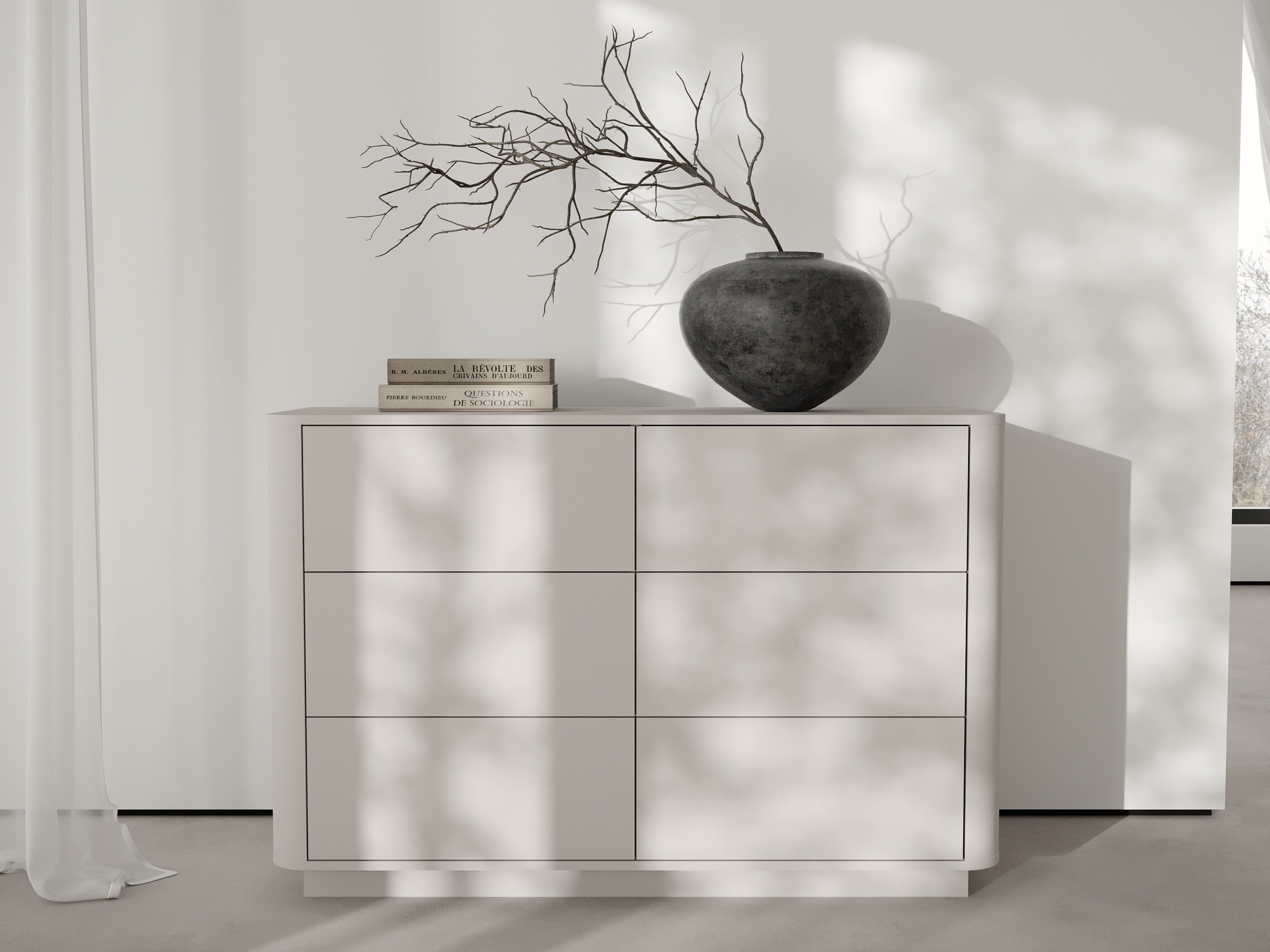 Chest of drawers Belfera 101 (Cashmere)