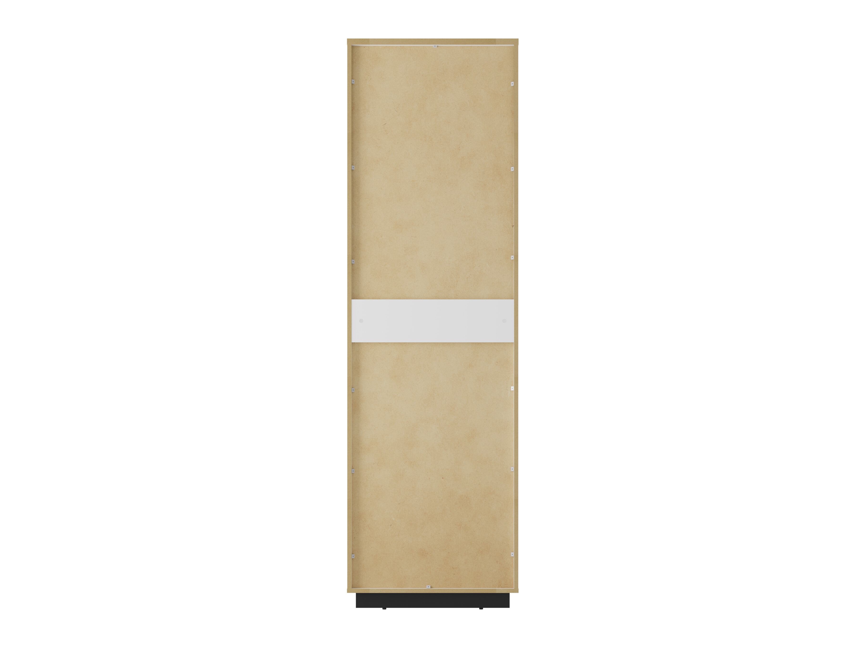 Bookcase Talevaro 101 (White + Glossy white)